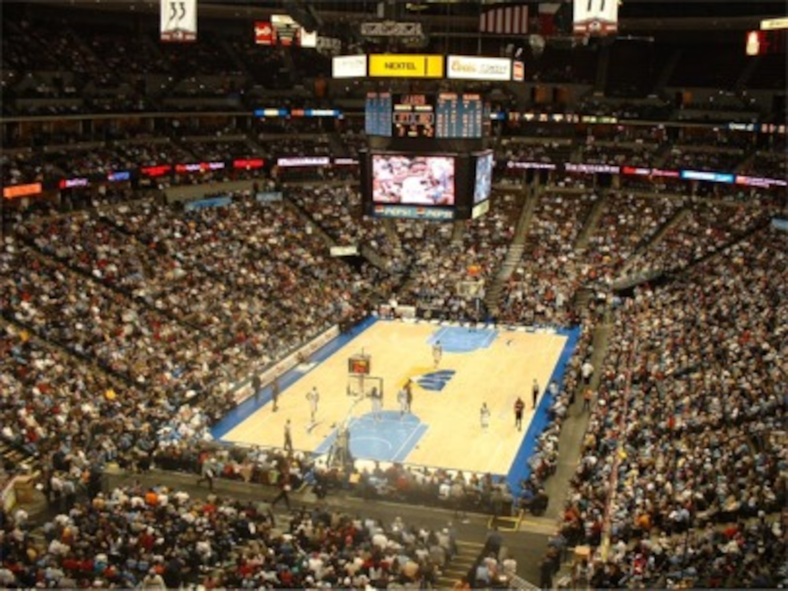 The Pepsi Center, Packed as usual