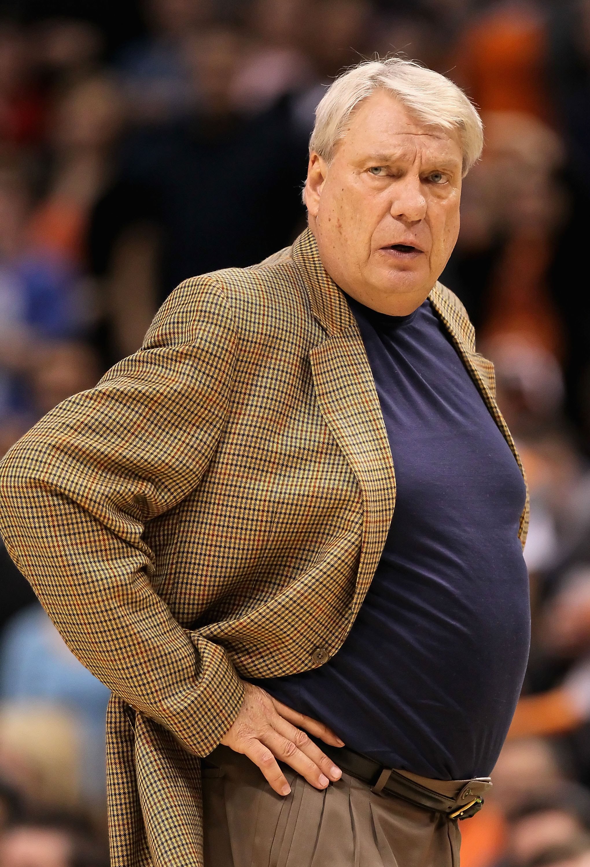 PHOENIX - JANUARY 23:  Head coach Don Nelson of the Golden State Warriors during the NBA game against the Phoenix Suns at US Airways Center on January 23, 2010 in Phoenix, Arizona. The Suns defeated the Warriors 112-103.  NOTE TO USER: User expressly ackn