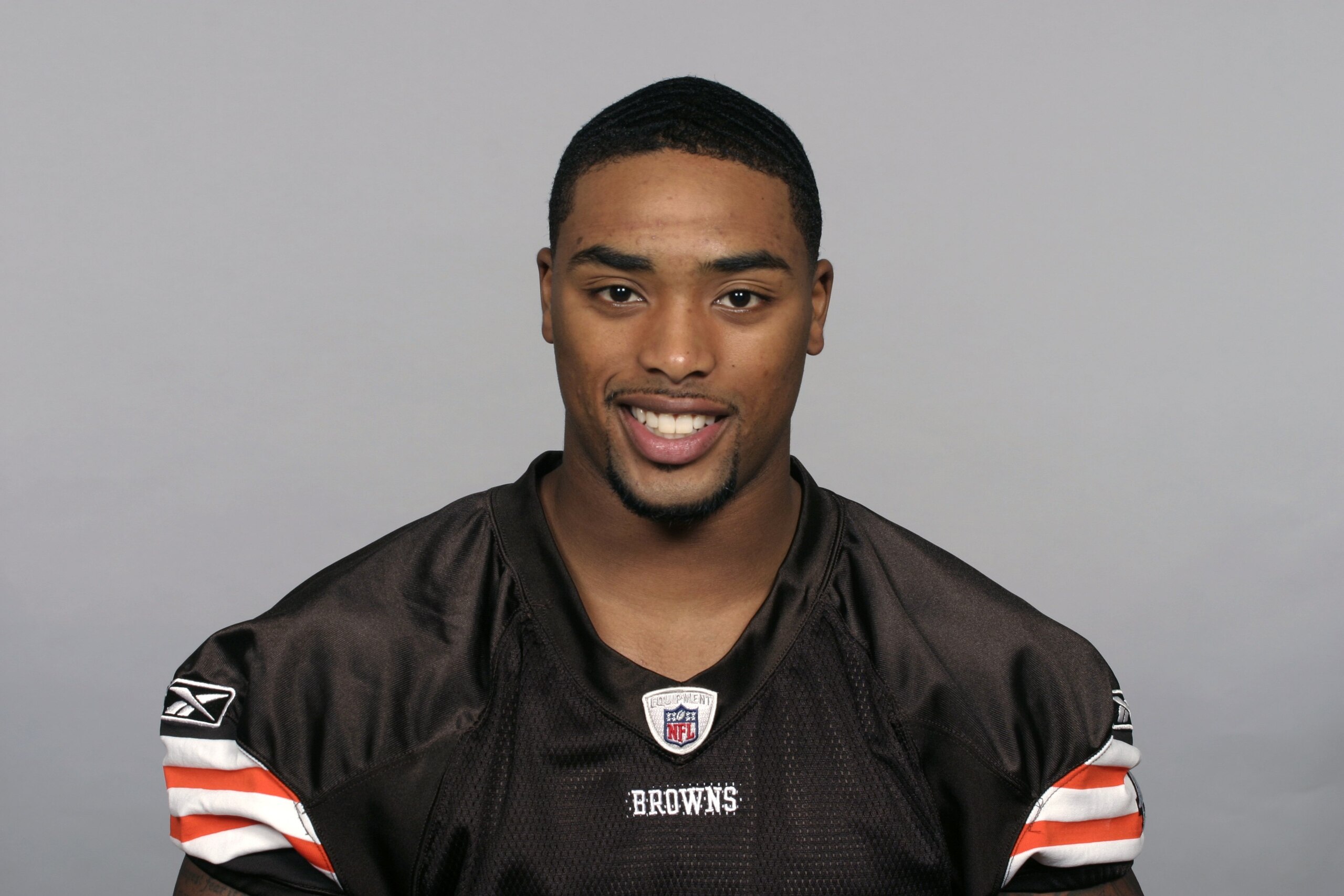 CLEVELAND - 2009: Paul Hubbard of the Cleveland Browns poses for his 2009 NFL headshot at photo day in Cleveland, Ohio. (Photo by NFL Photos) CLEVELAND - 2009: Paul Hubbard of the Cleveland Browns poses for his 2009 NFL headshot at photo day in Cleveland, Ohio. (Photo by NFL Photos)