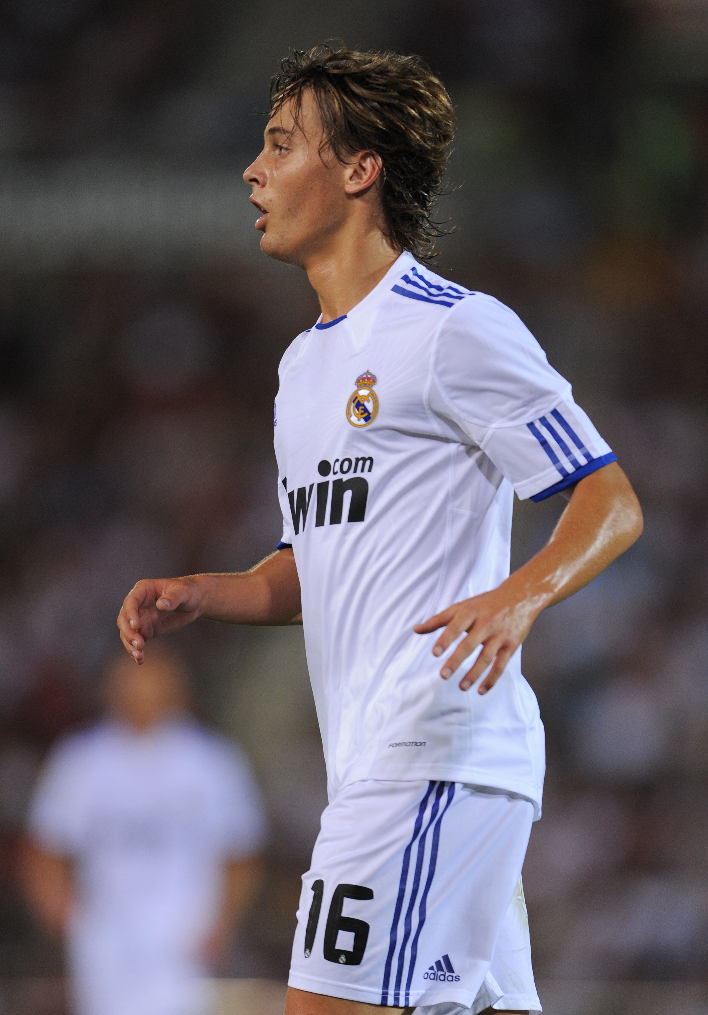 PALMA DE MALLORCA, SPAIN - AUGUST 29: Sergio Canales of Real Madrid watches on during the La Liga match between Mallorca and Real Madrid at the ONO Estadio on August 29, 2010 in Palma de Mallorca, Spain. The match ended in a 0-0 draw. (Photo by Jasper J PALMA DE MALLORCA, SPAIN - AUGUST 29: Sergio Canales of Real Madrid watches on during the La Liga match between Mallorca and Real Madrid at the ONO Estadio on August 29, 2010 in Palma de Mallorca, Spain. The match ended in a 0-0 draw. (Photo by Jasper J