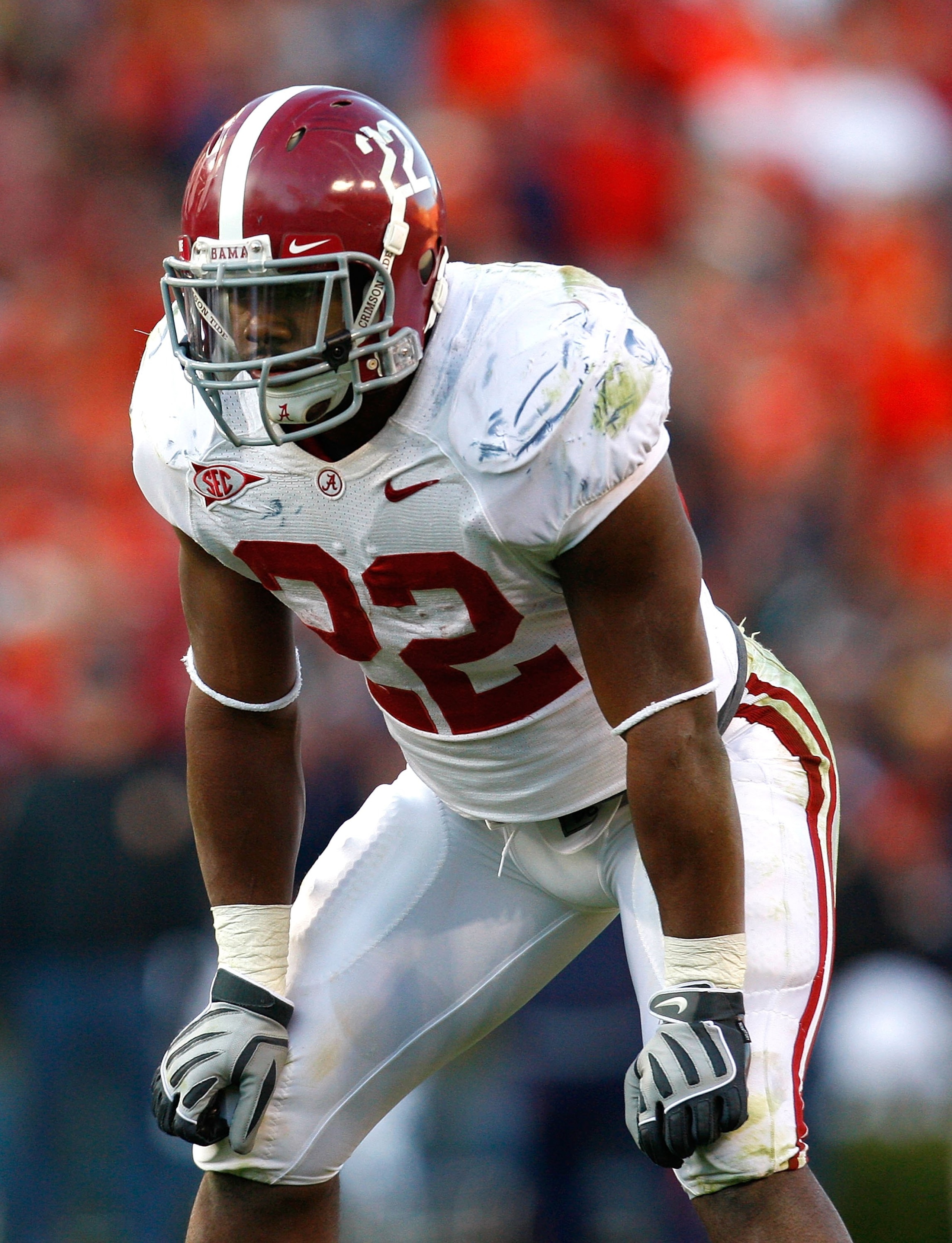 AUBURN, AL - NOVEMBER 27:  Mark Ingram #22 of the Alabama Crimson Tide against the Auburn Tigers at Jordan-Hare Stadium on November 27, 2009 in Auburn, Alabama.  (Photo by Kevin C. Cox/Getty Images)