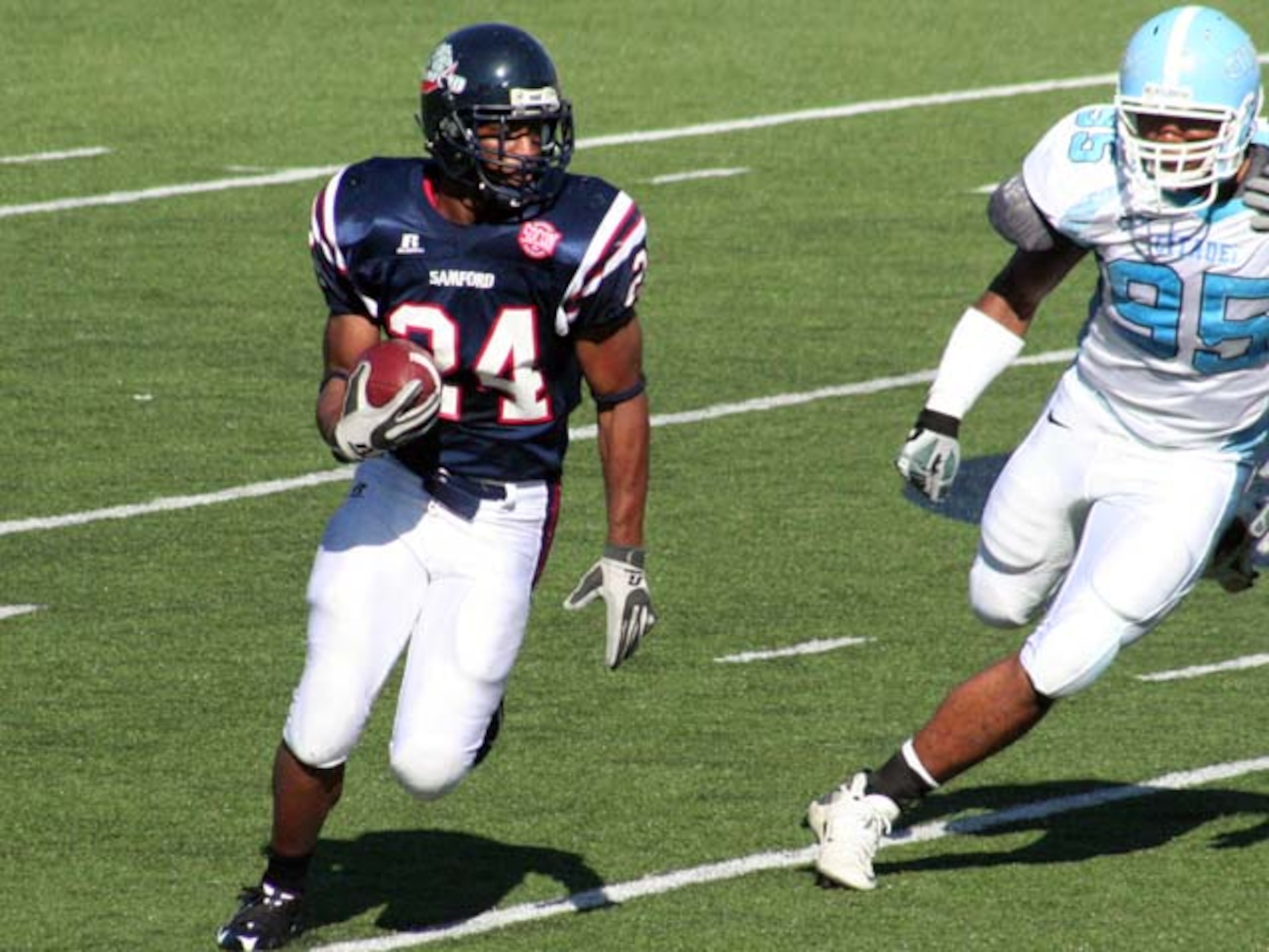 Senior running back Chris Evans led the Southern Conference with 1,152 rushing yards in 2009.