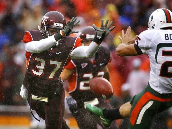 Virginia Tech Punt Block