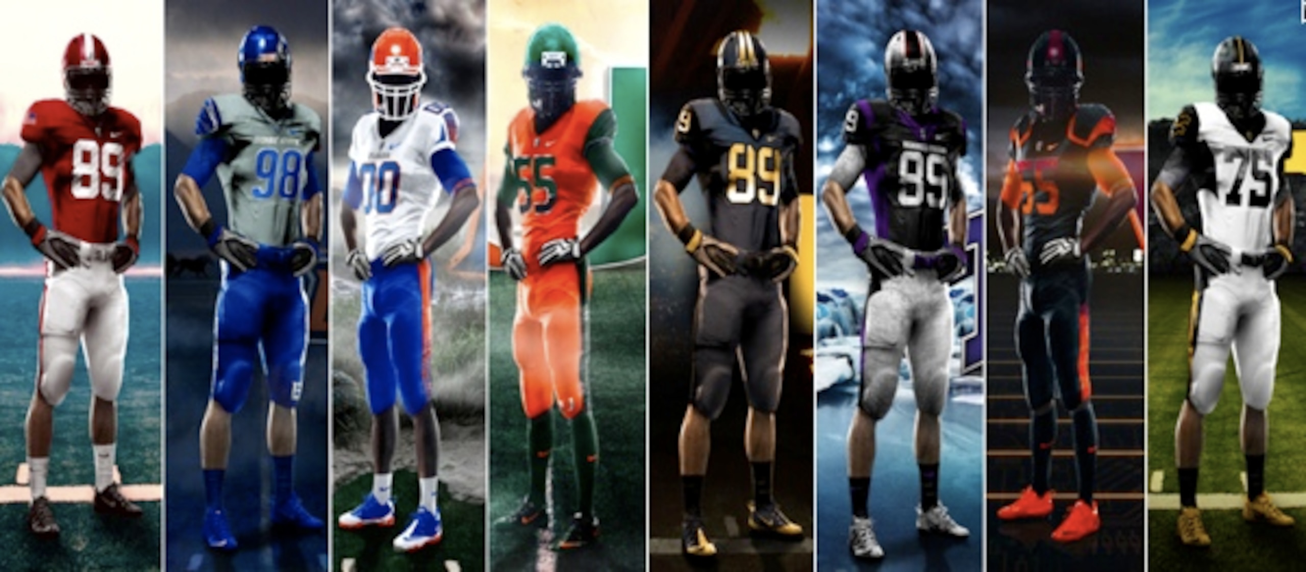 Nike Pro Combat Uniforms