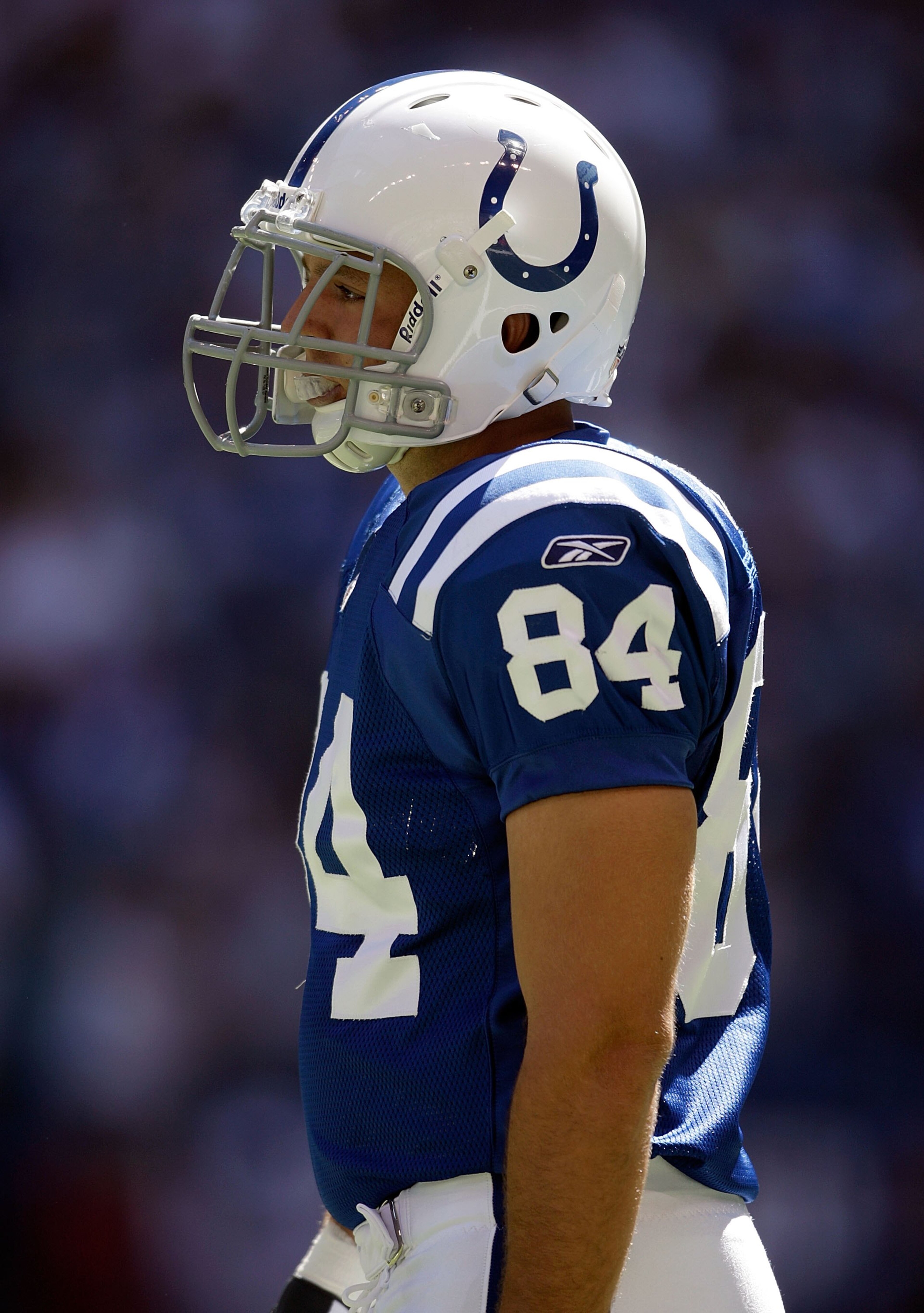INDIANAPOLIS - SEPTEMBER 13: Jacob Tamme #84 of the Indianapolis Colts is pictured during the game against the Jacksonville Jaguars at Lucas Oil Stadium on September 13, 2009 in Indianapolis, Indiana. (Photo by Andy Lyons/Getty Images) INDIANAPOLIS - SEPTEMBER 13: Jacob Tamme #84 of the Indianapolis Colts is pictured during the game against the Jacksonville Jaguars at Lucas Oil Stadium on September 13, 2009 in Indianapolis, Indiana. (Photo by Andy Lyons/Getty Images)