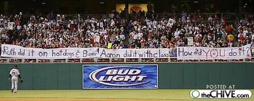 Take that Barry Bonds!