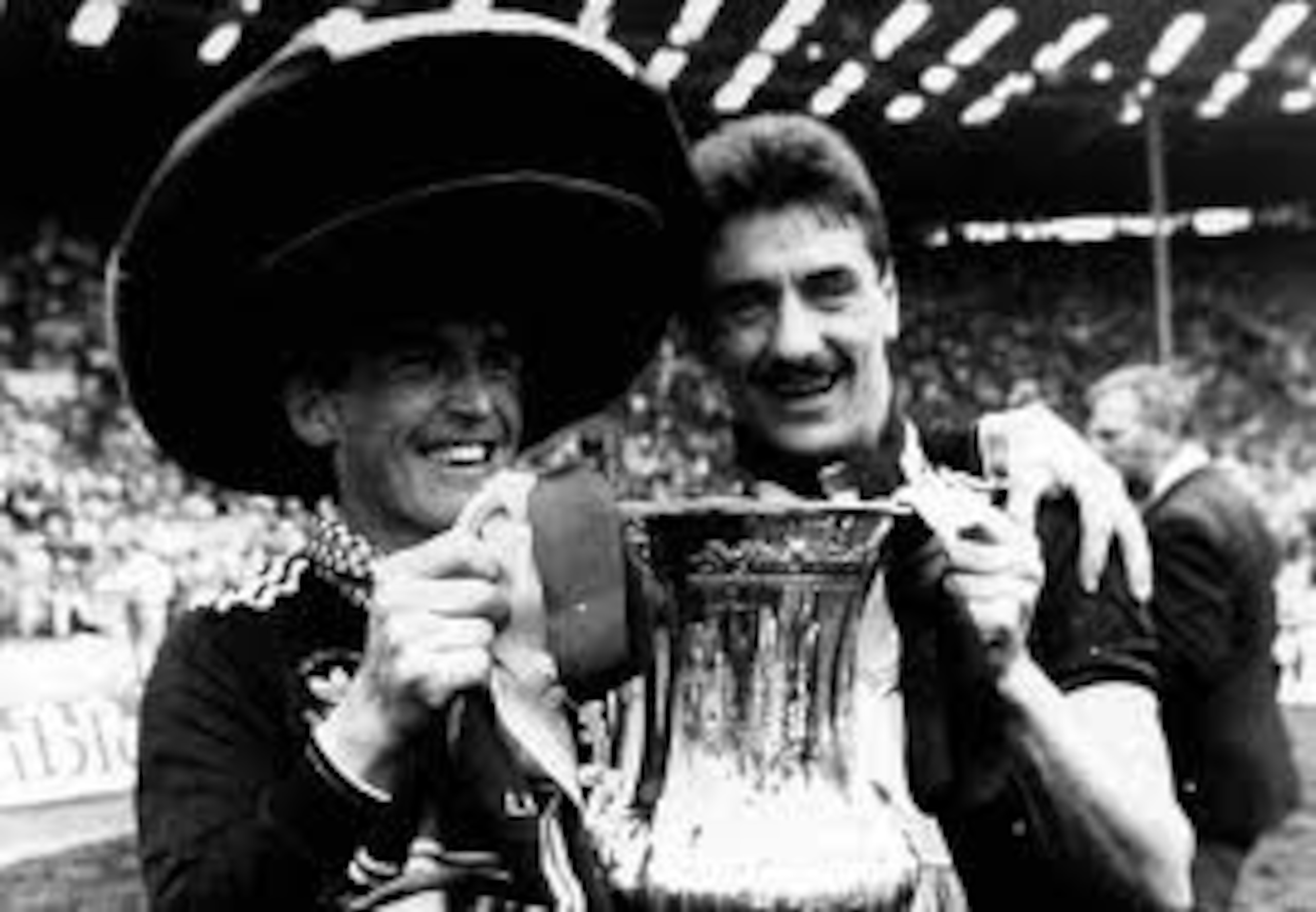 Ian Rush and Dalglish
