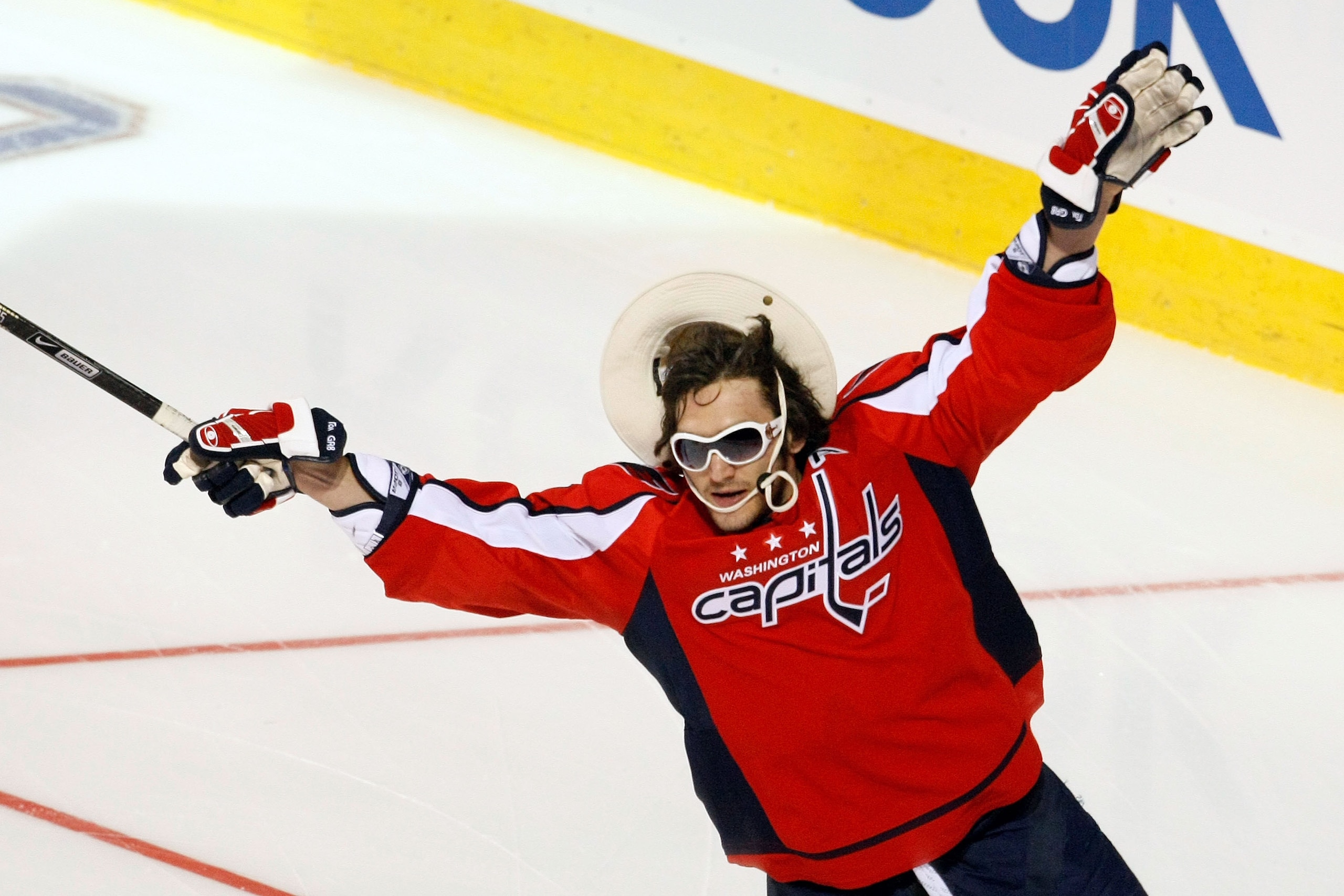 MONTREAL - JANUARY 24:  Eastern Conference All-Star Alex Ovechkin of the Washington Capitals competes in the 'Scotiabank NHL Fan Fav Breakaway Challenge' during the Honda NHL Superskills competition as part of the 2009 NHL All-Star weekend on January 24,
