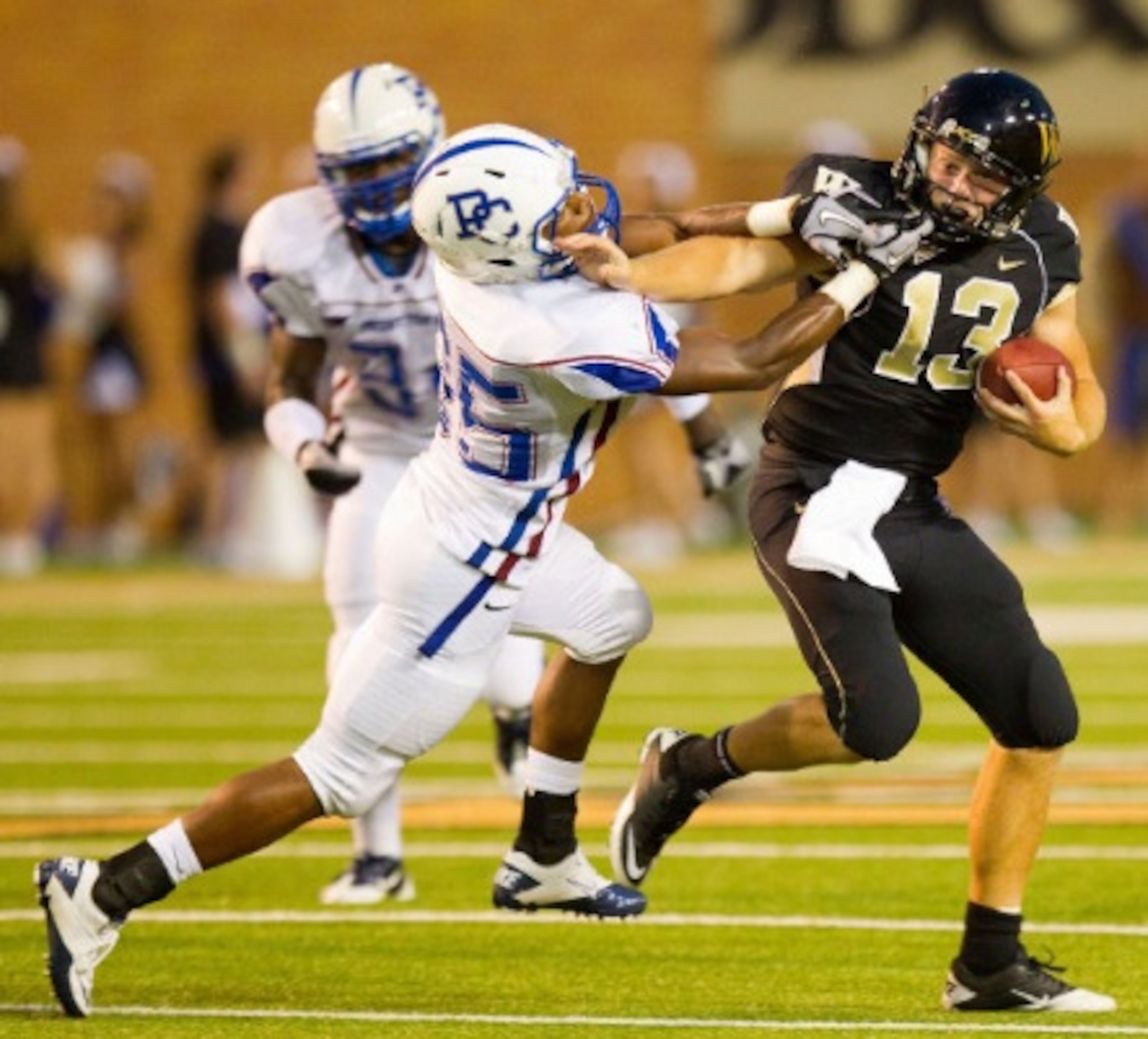 Wake Forest dominated Presbyterian 53-13