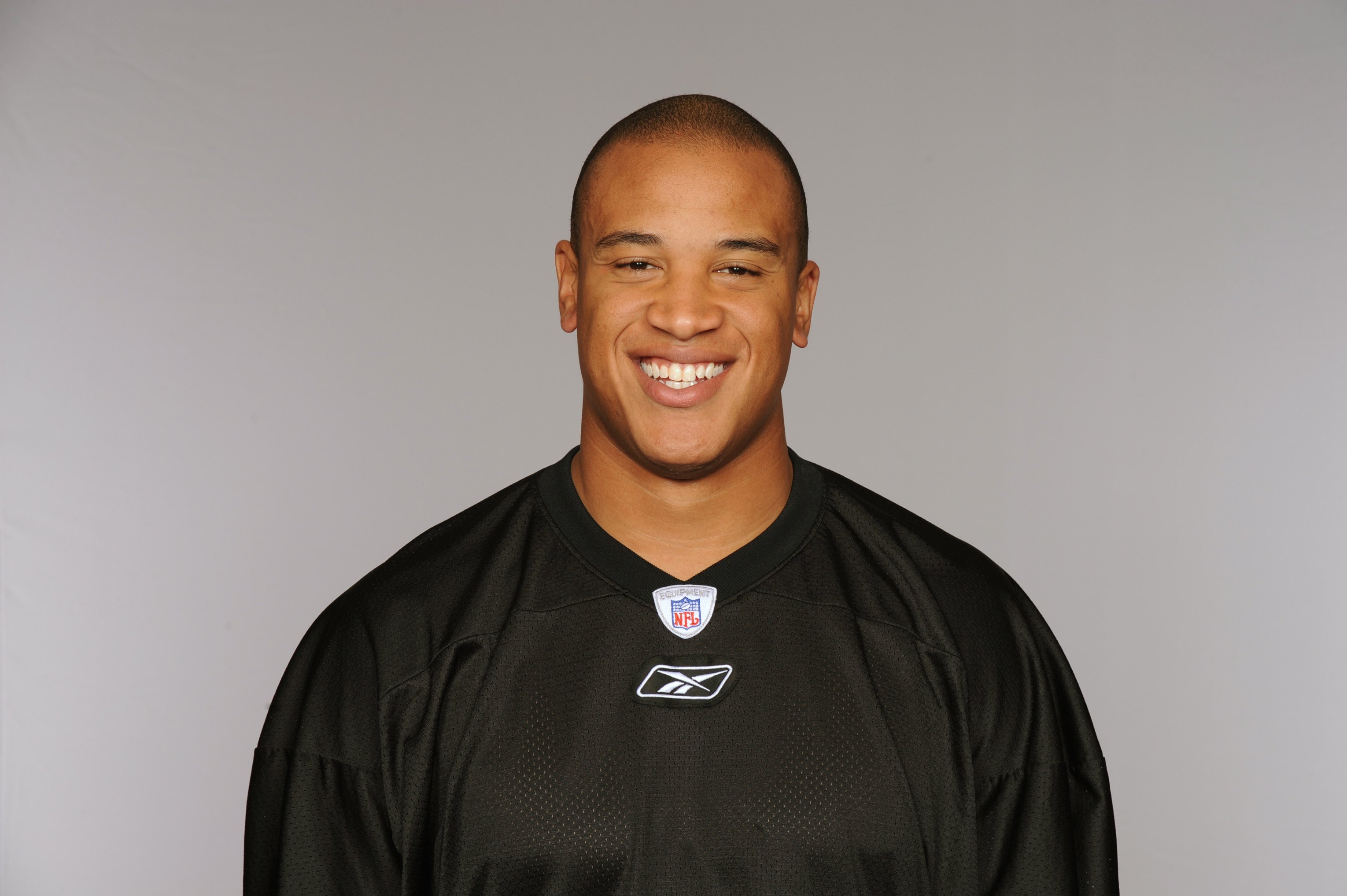 PITTSBURGH - 2009:  Bruce Davis of the Pittsburgh Steelers poses for his 2009 NFL headshot at photo day in Pittsburgh, Pennsylvania.  (Photo by NFL Photos)