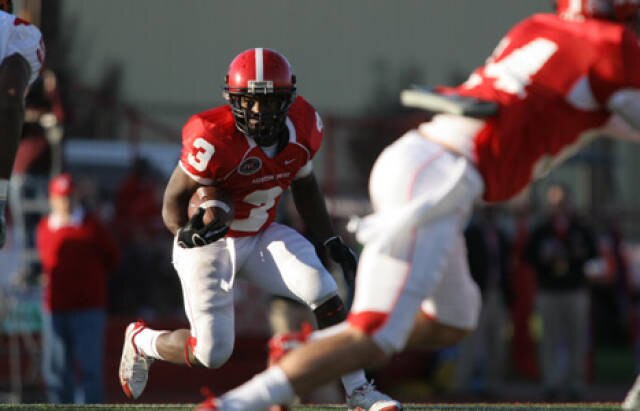 Terence Holt, a senior running back for Austin Peay is largely the offense. Stop him, stop Austin Peay.
