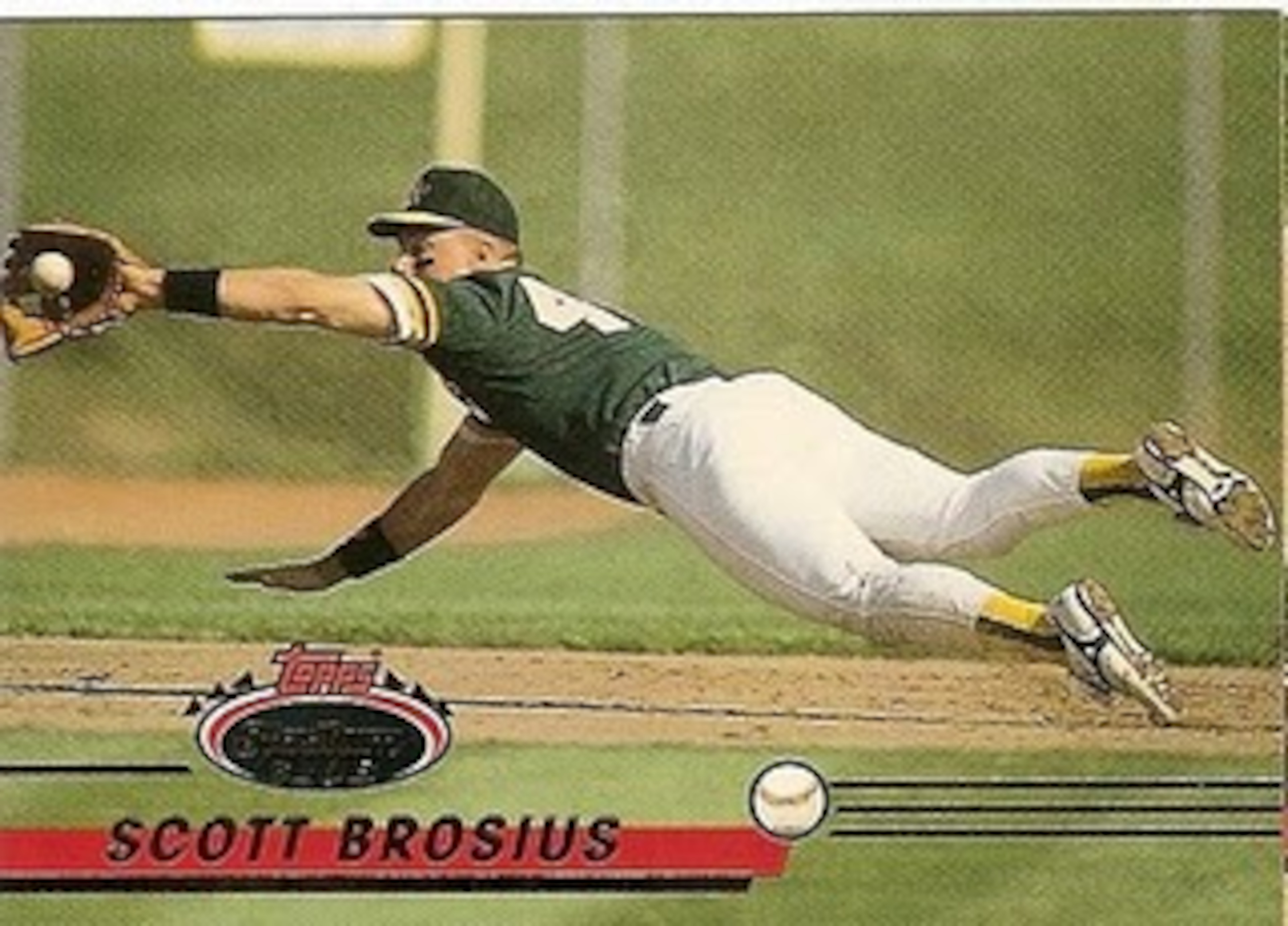 Brosius later won the Gold Glove for his work at 3b