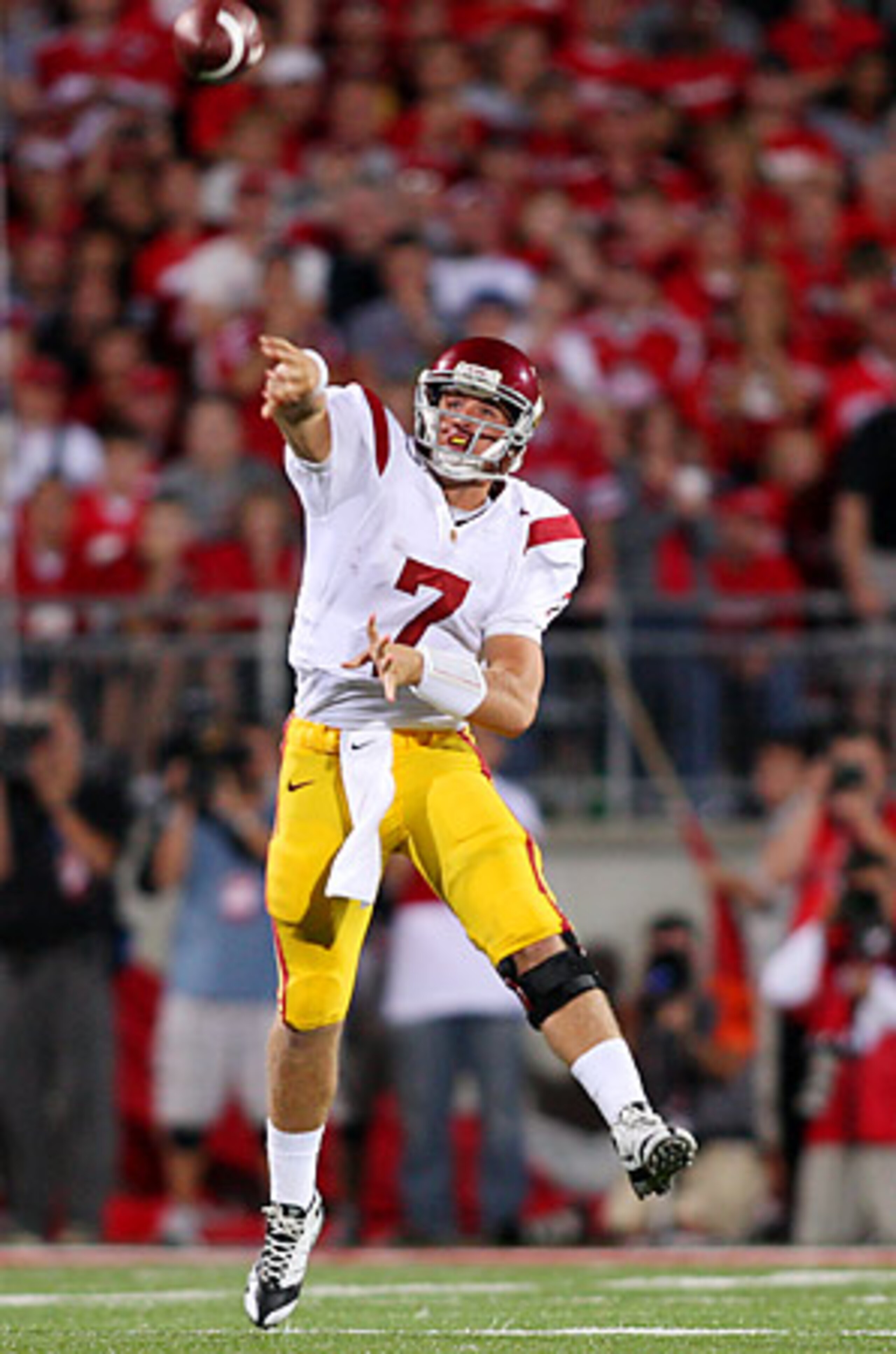 Barkley went 18-23 for 257 yards and five touchdowns