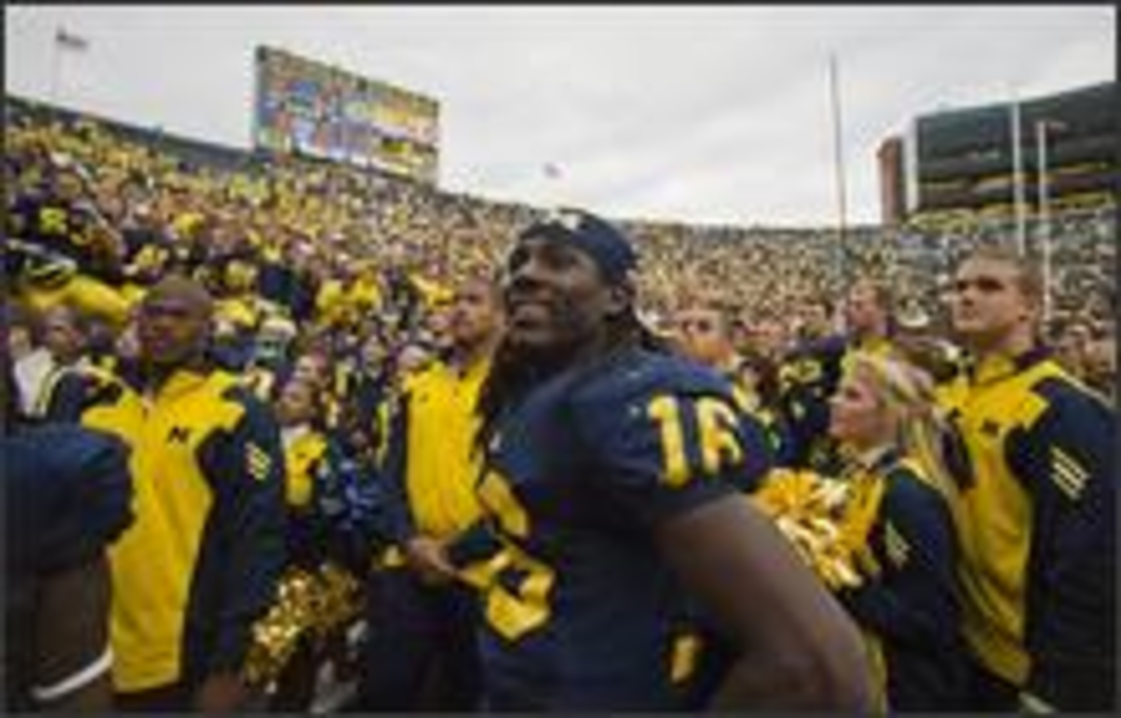 Robinson combined for almost 400 yards and two touchdowns against Connecticut