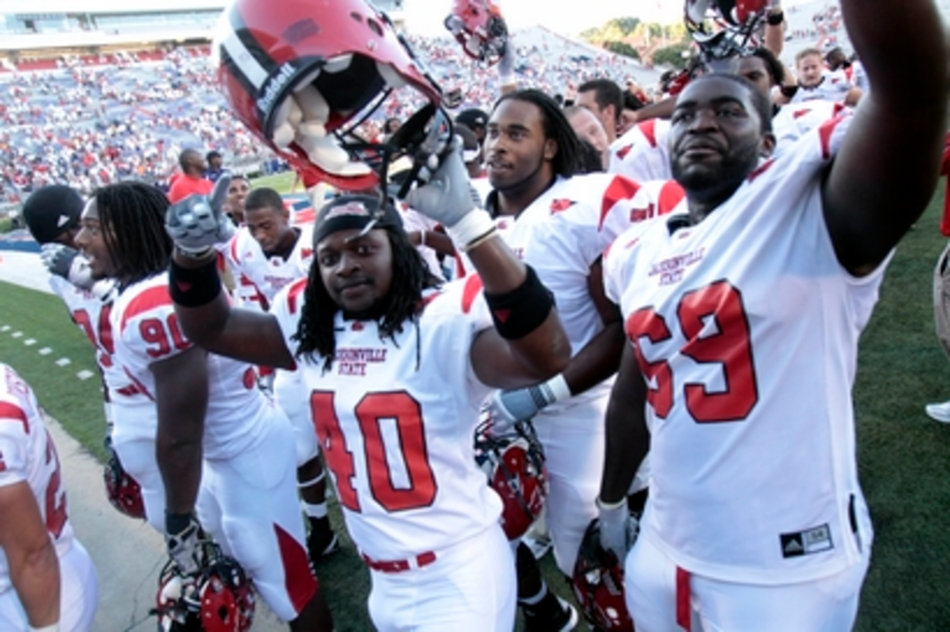 Jacksonville State stuns Mississippi 49-48 in 2OT