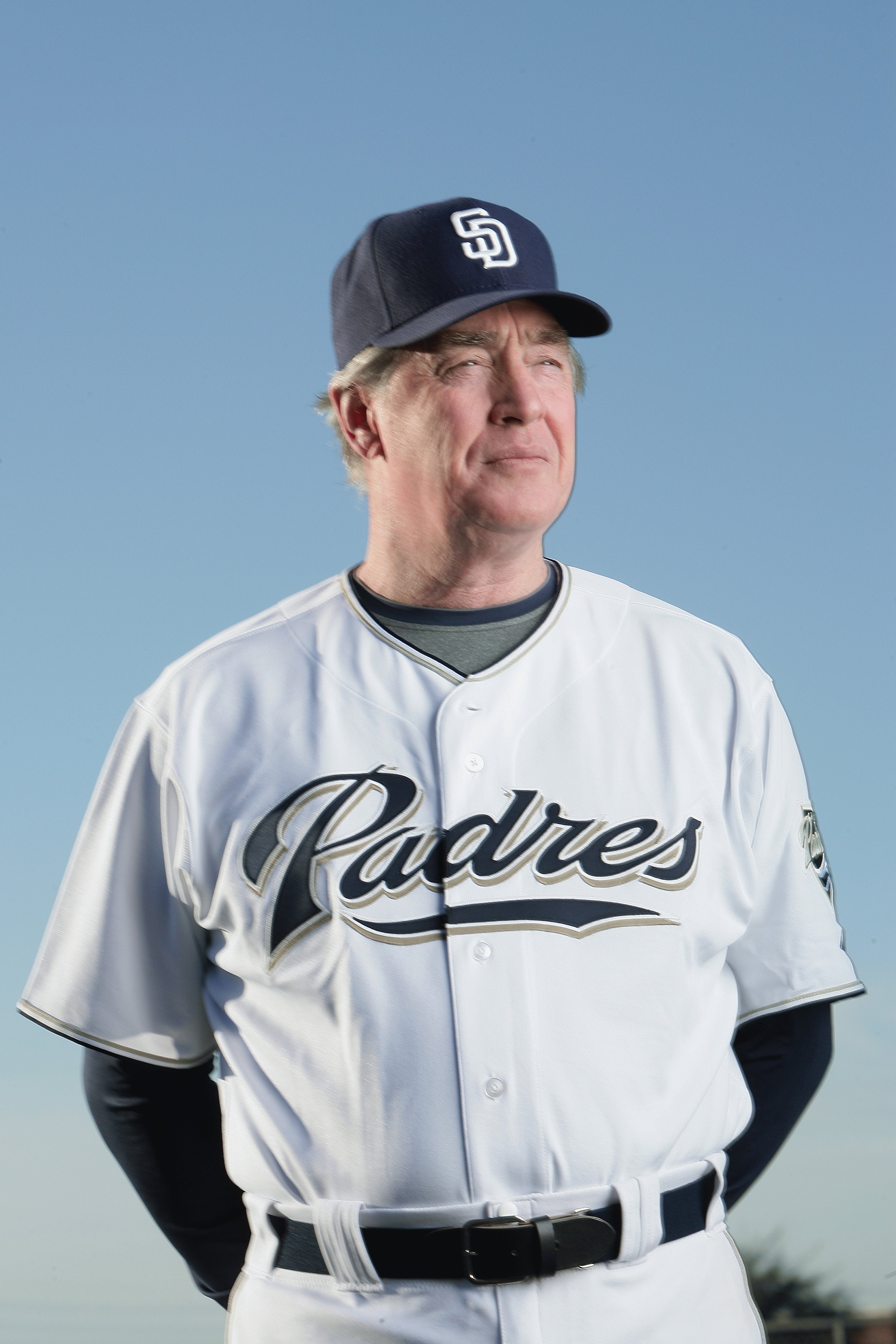 PEORIA, AZ - FEBRUARY 24: Bench coach Ted Simmons of the San Diego Padres poses during photo day at Peoria Stadium on February 24, 2009 in Peoria, Arizona. (Photo by Donald Miralle/Getty Images) PEORIA, AZ - FEBRUARY 24: Bench coach Ted Simmons of the San Diego Padres poses during photo day at Peoria Stadium on February 24, 2009 in Peoria, Arizona. (Photo by Donald Miralle/Getty Images)