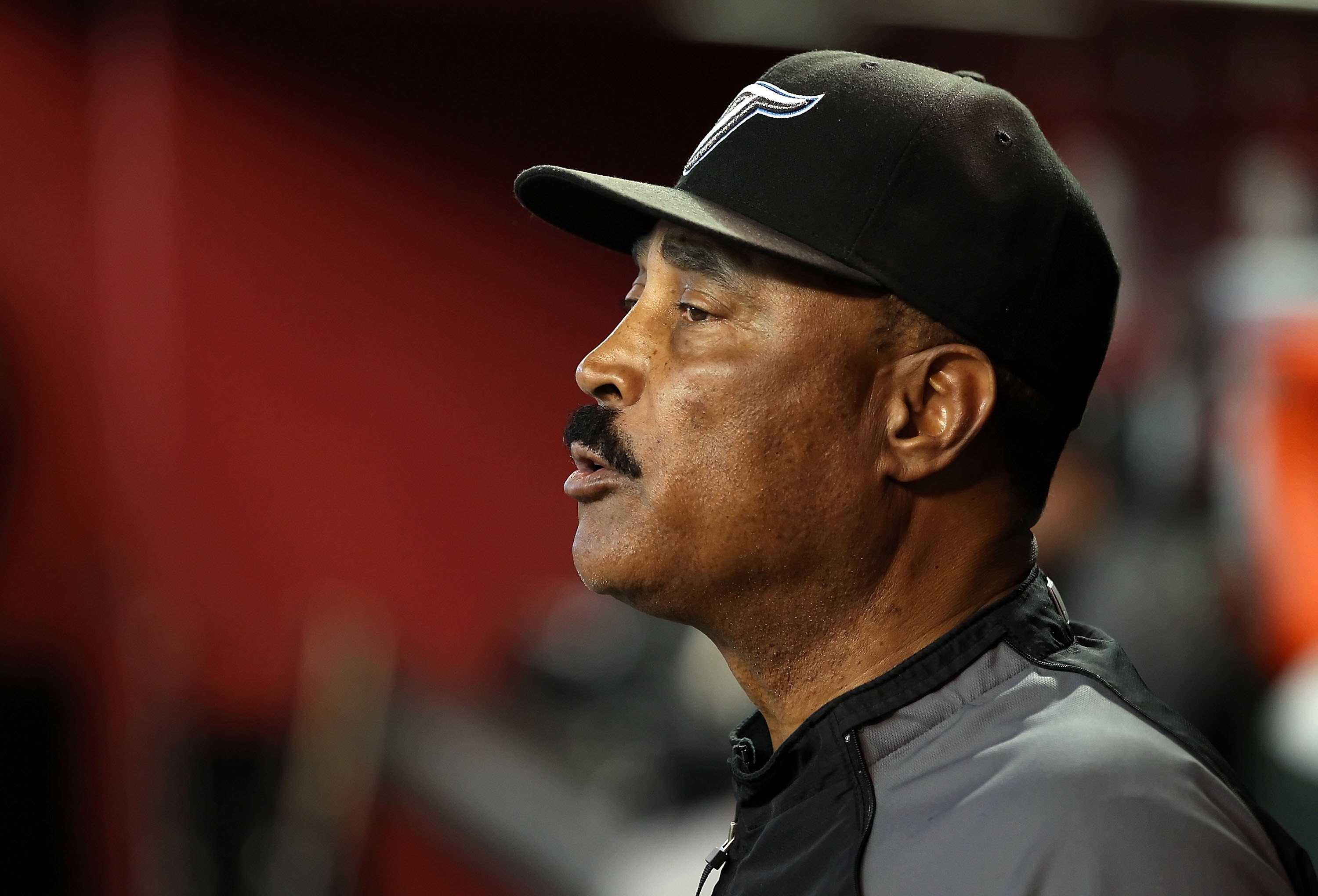 PHOENIX - MAY 22:  Manager Cito Gaston of the Toronto Blue Jays watches from the dugout during the Major League Baseball game against the Arizona Diamondbacks at Chase Field on May 22, 2010 in Phoenix, Arizona. The Diamondbacks defeated the Blue Jays 8-5.