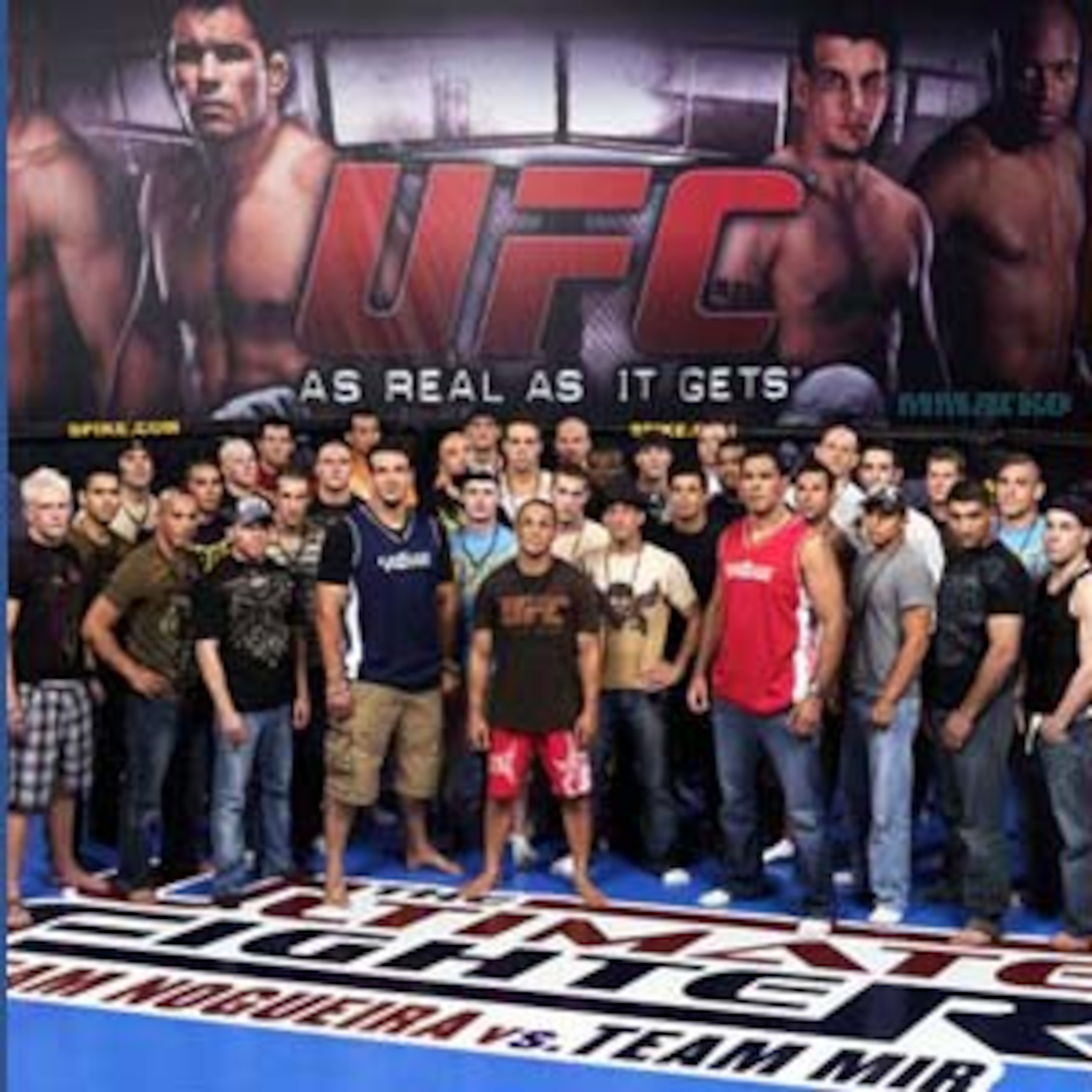 Season 8 saw a different, much younger "Team Nogueira" face a team captained by Frank Mir.