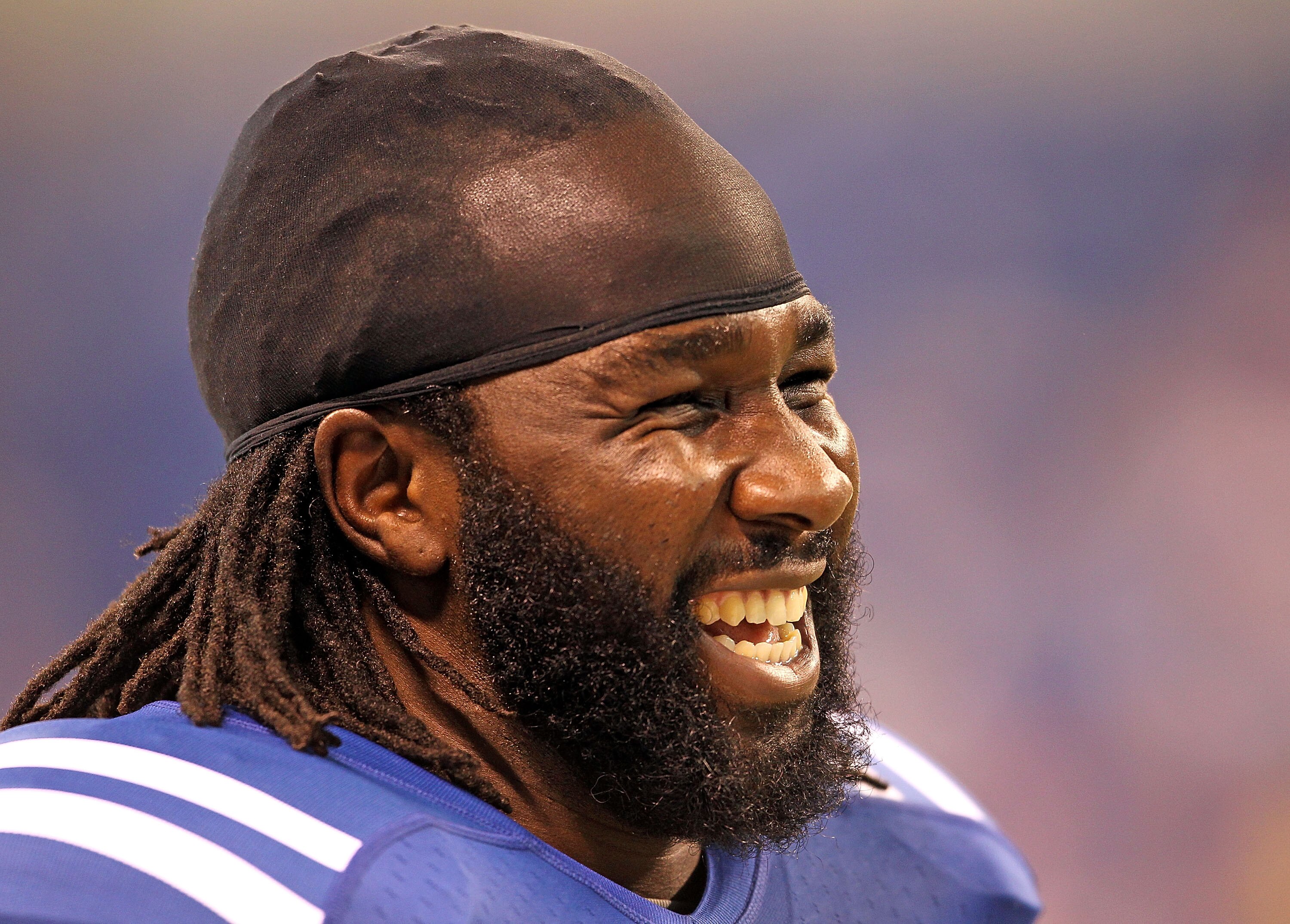 INDIANAPOLIS - SEPTEMBER 02:  Joseph Addai #29 of the Indianapolis Colts watches from the sidelines during the NFL preseason game against the Cincinnati Bengals at Lucas Oil Stadium on September 2, 2010 in Indianapolis, Indiana.  (Photo by Andy Lyons/Gett