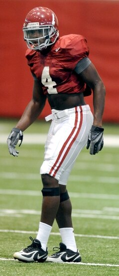 Safety Mark Barron leads the Alabama secondary