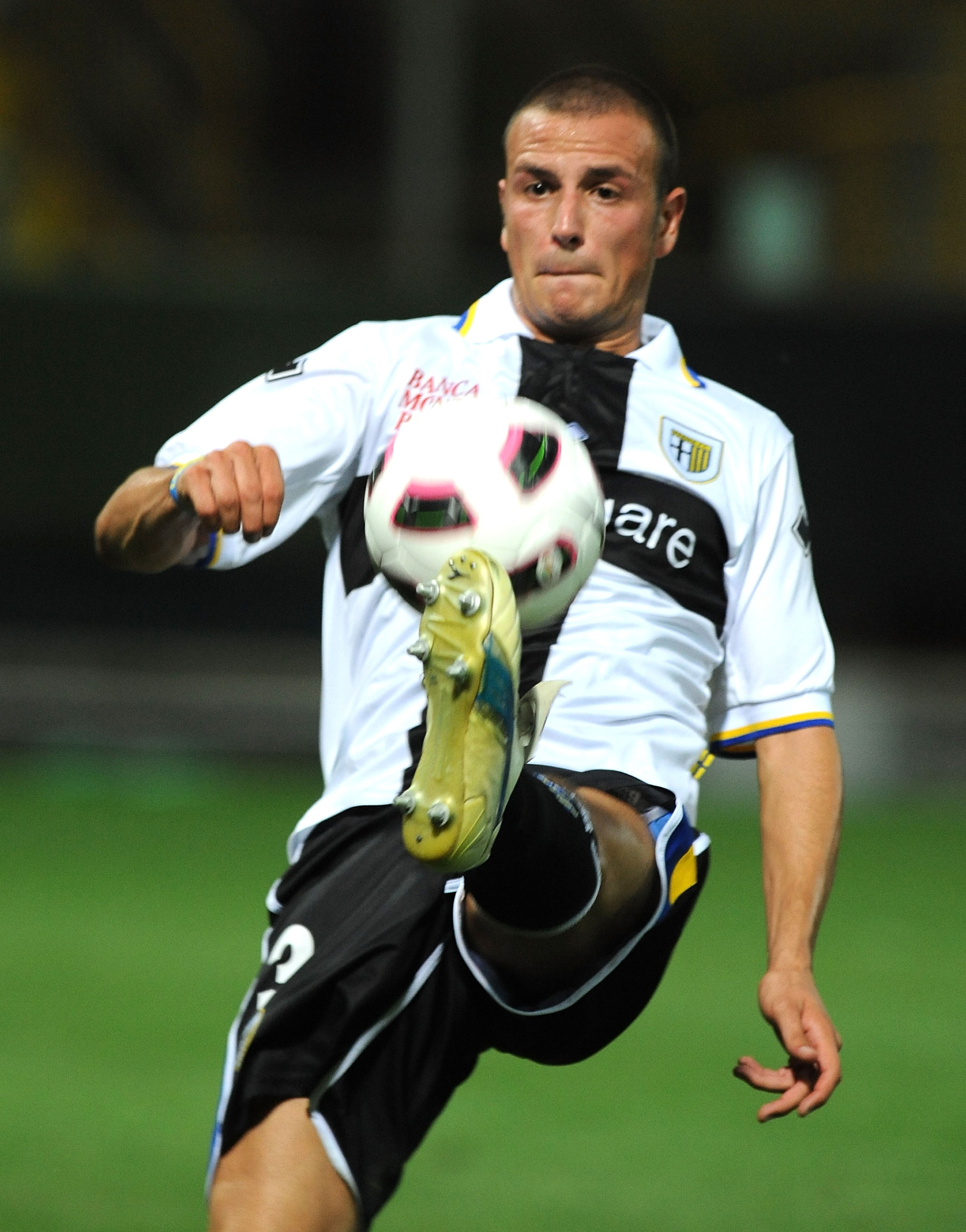 PARMA, ITALY - AUGUST 10: Luca Antonelli of Parma FC in action during preseason friendly match between Parma and Shakhtar Donetsk at Ennio Tardini Stadium on August 10, 2010 in Parma, Italy. (Photo by Massimo Cebrelli/Getty Images) PARMA, ITALY - AUGUST 10: Luca Antonelli of Parma FC in action during preseason friendly match between Parma and Shakhtar Donetsk at Ennio Tardini Stadium on August 10, 2010 in Parma, Italy. (Photo by Massimo Cebrelli/Getty Images)