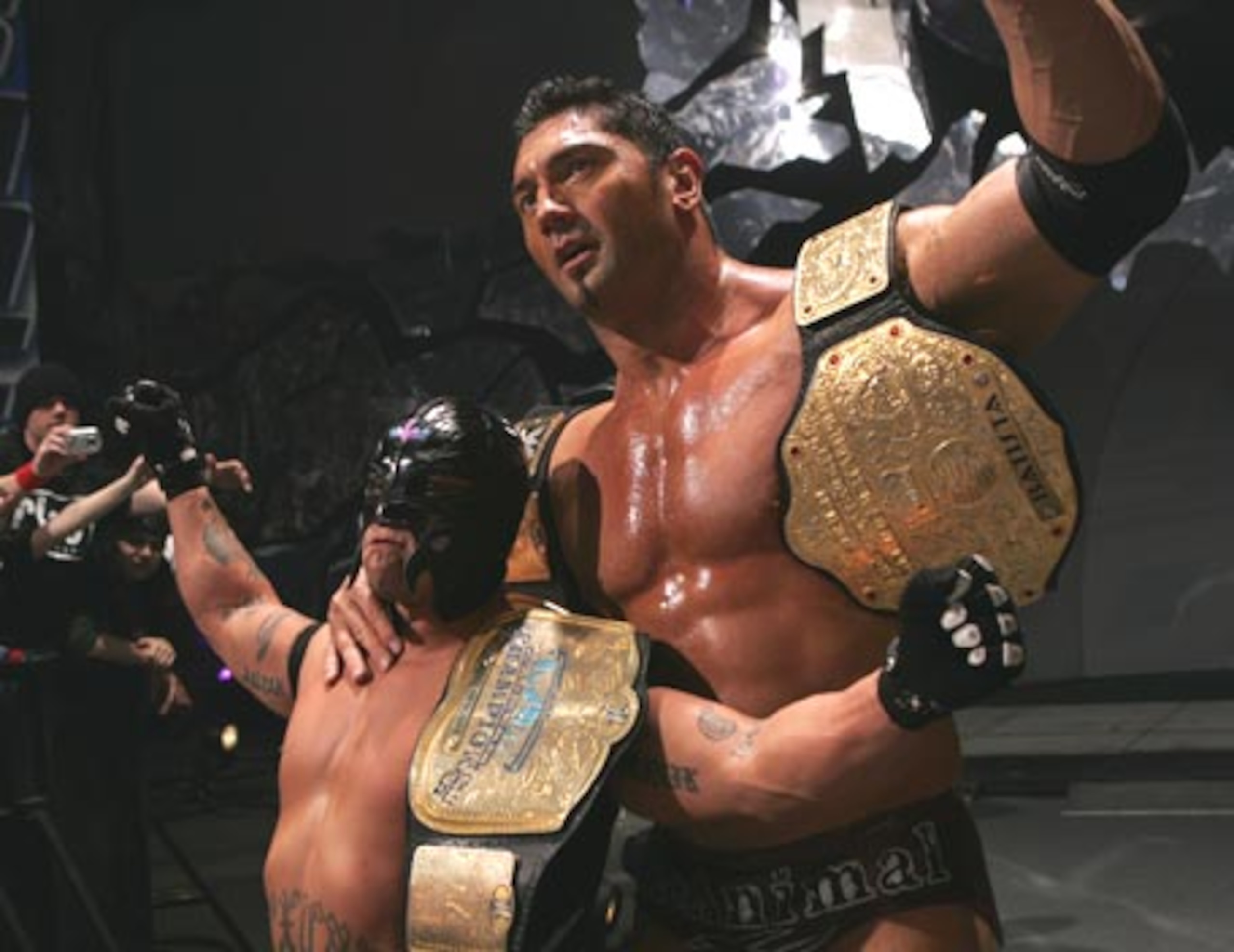 Both Batista and Rey Misterio are signs that they times they are a-changin'.