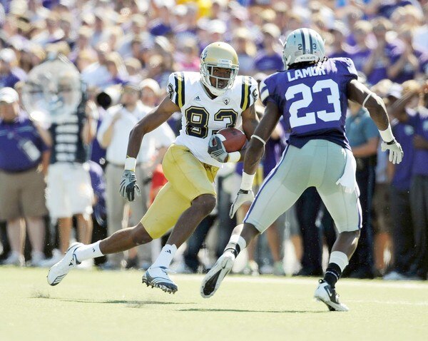Nelson Rosario tries to make a play in open space after catching a pass from Kevin Prince Nelson Rosario tries to make a play in open space after catching a pass from Kevin Prince