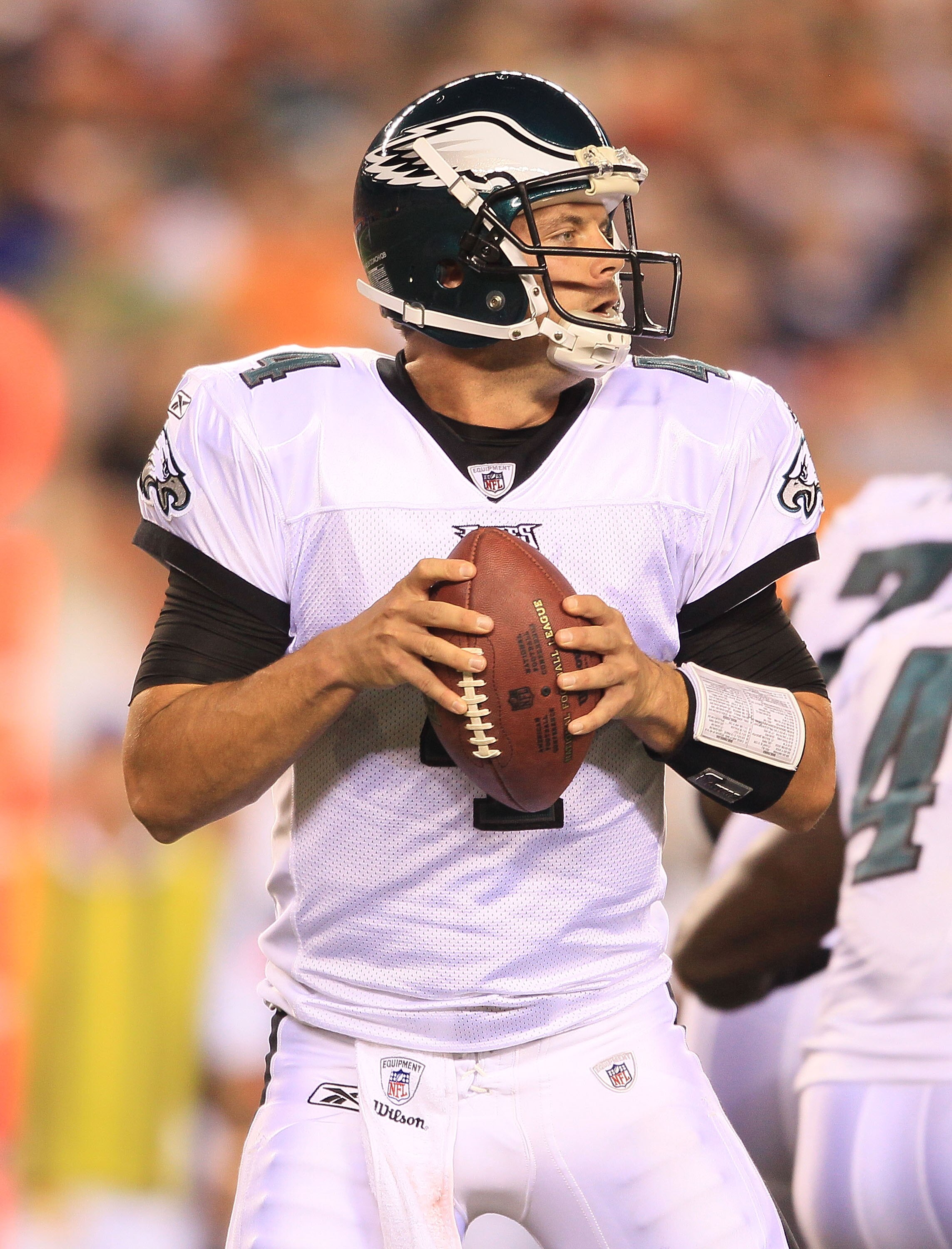 CINCINNATI - AUGUST 20: Kevin Kolb #4 of the Philadelphia Eagles runs with the ball during the NFL preseason game against the Cincinnati Bengals at Paul Brown Stadium on August 20, 2010 in Cincinnati, Ohio. (Photo by Andy Lyons/Getty Images) CINCINNATI - AUGUST 20: Kevin Kolb #4 of the Philadelphia Eagles runs with the ball during the NFL preseason game against the Cincinnati Bengals at Paul Brown Stadium on August 20, 2010 in Cincinnati, Ohio. (Photo by Andy Lyons/Getty Images)