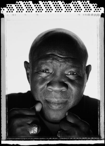 NEW YORK - MAY 16:  Boxer, Emile Griffith, former three time world Welterweight Champion and two time Middleweight Champion poses for a portrait at The Waterfront Crabhouse on May 16, 2005  in Long Island City, New York.  Griffith fought from 1958-1977 an