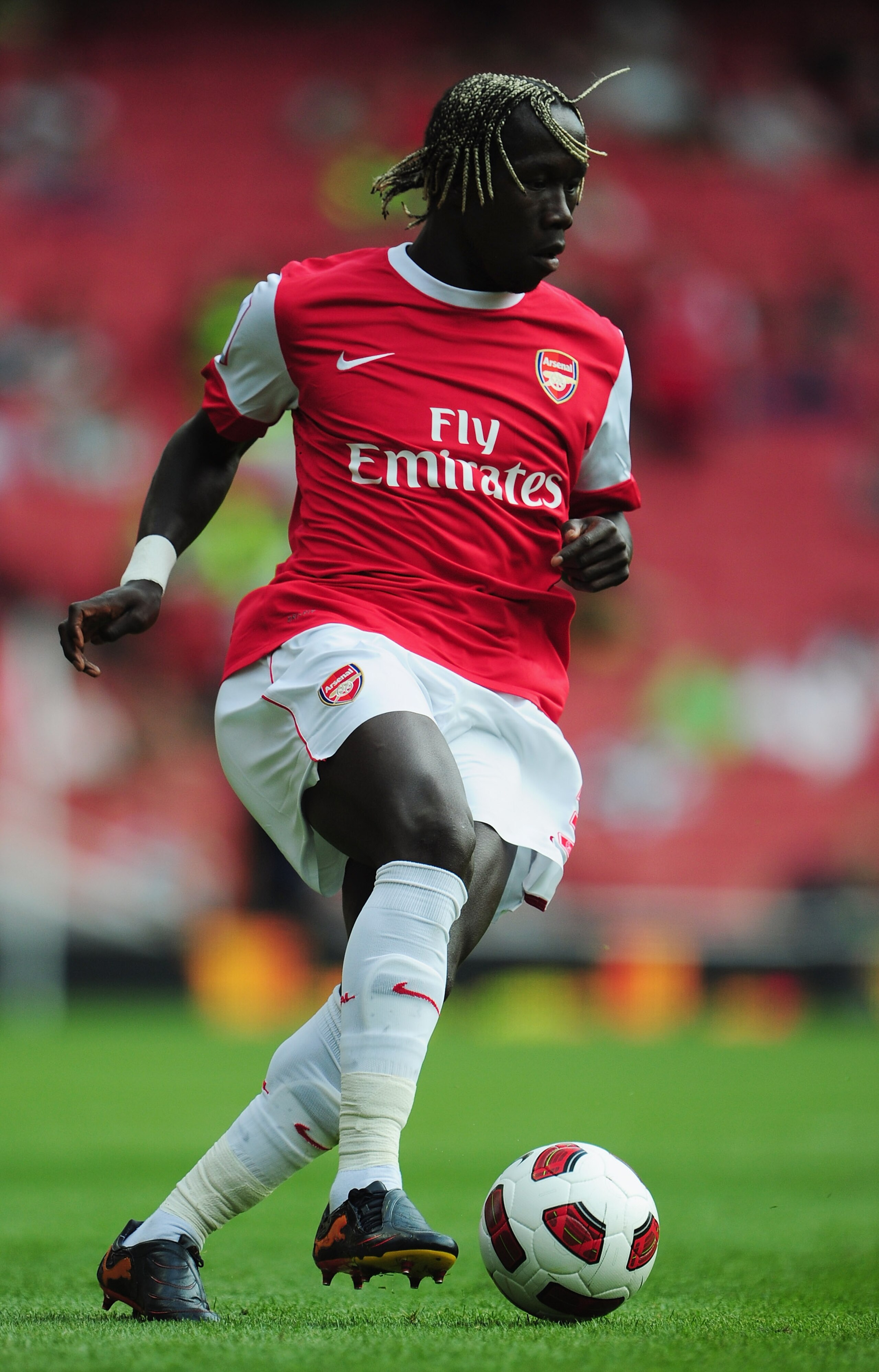 LONDON, ENGLAND - JULY 31:  Bacary Sagna of Arsenal in action during the Emirates Cup match between Arsenal and AC Milan at Emirates Stadium on July 31, 2010 in London, England.  (Photo by Mike Hewitt/Getty Images)
