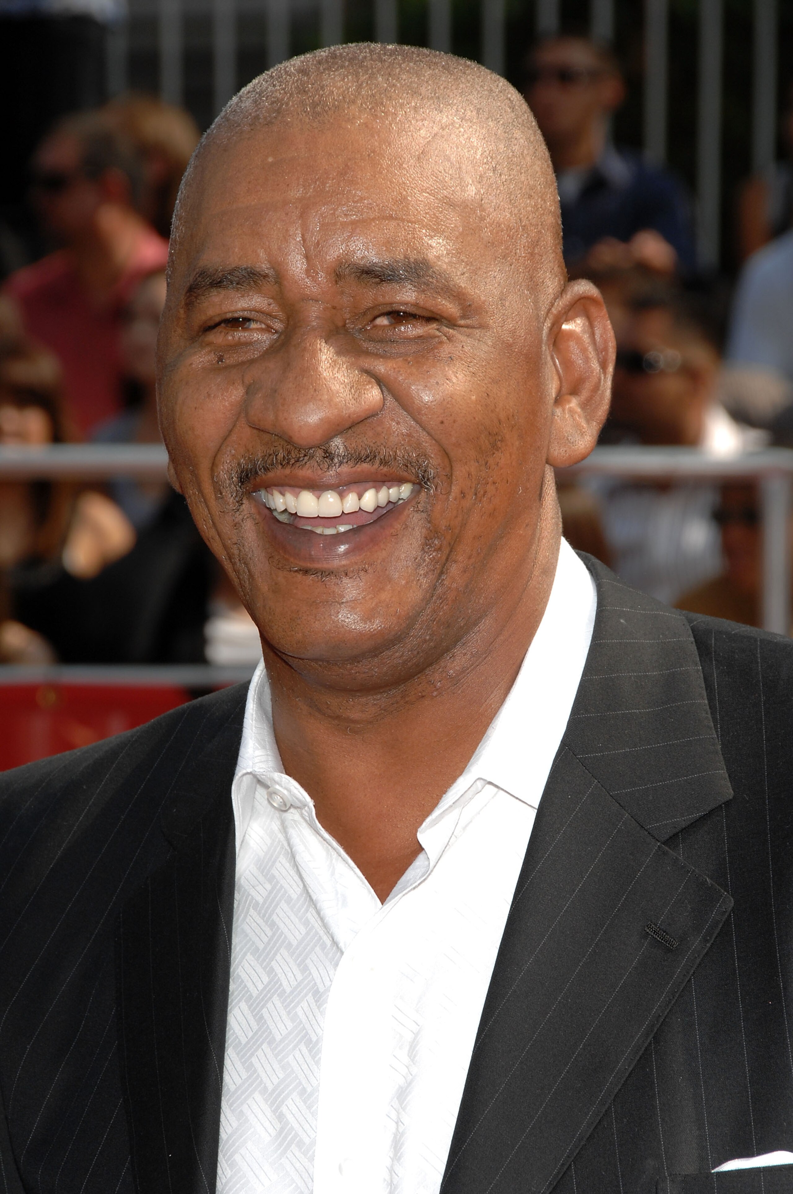LOS ANGELES, CA - JULY 16:  NBA Hall of Famer George Gervin arrives at the 2008 ESPY Awards held at NOKIA Theatre L.A. LIVE on July 16, 2008 in Los Angeles, California.  The 2008 ESPYs will air on Sunday, July 20 at 9PM ET on ESPN.  (Photo by Stephen Shug