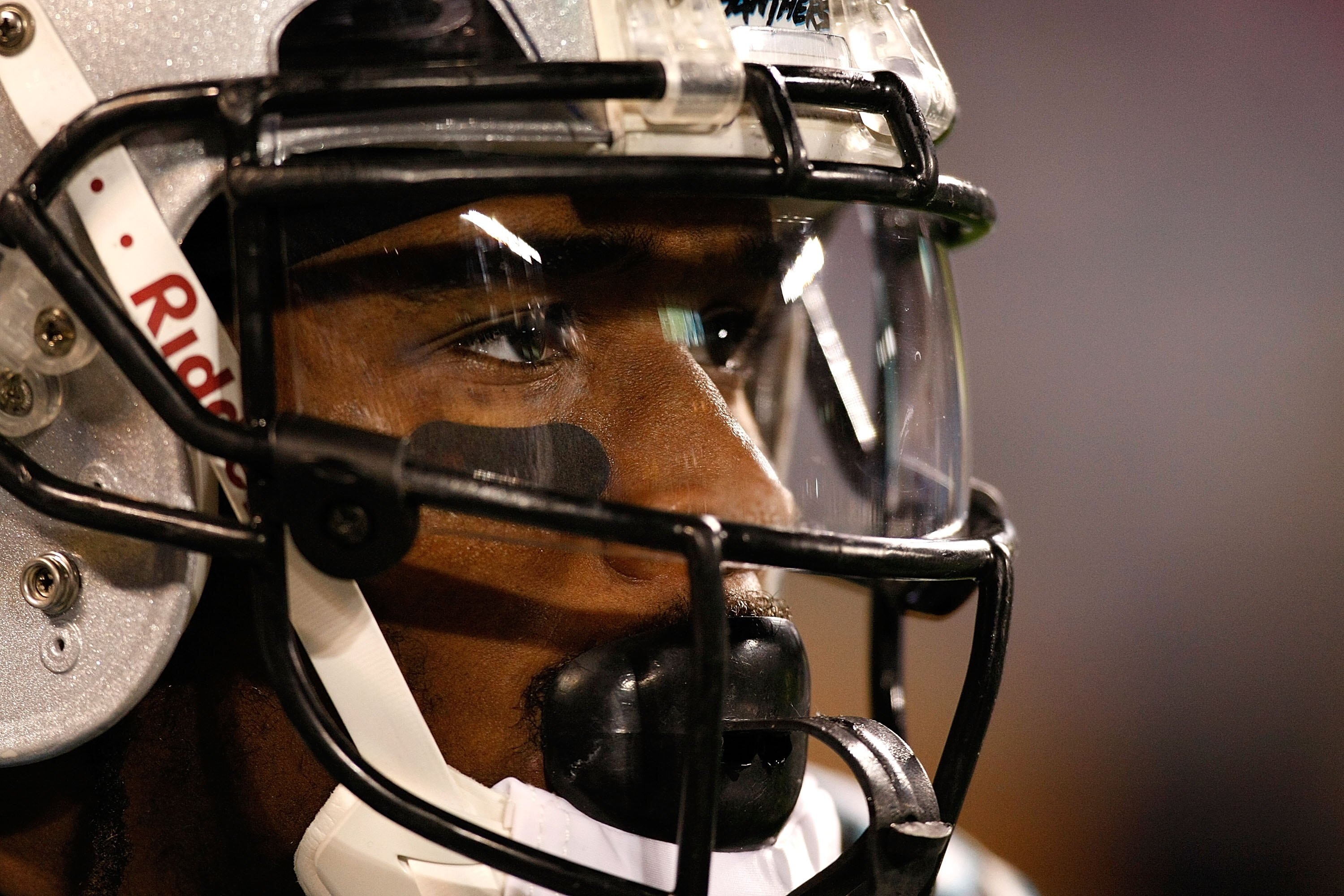 CHARLOTTE, NC - DECEMBER 20:  DeAngelo Williams #34 of the Carolina Panthers against the Minnesota Vikings at Bank of America Stadium on December 20, 2009 in Charlotte, North Carolina.  (Photo by Kevin C. Cox/Getty Images)