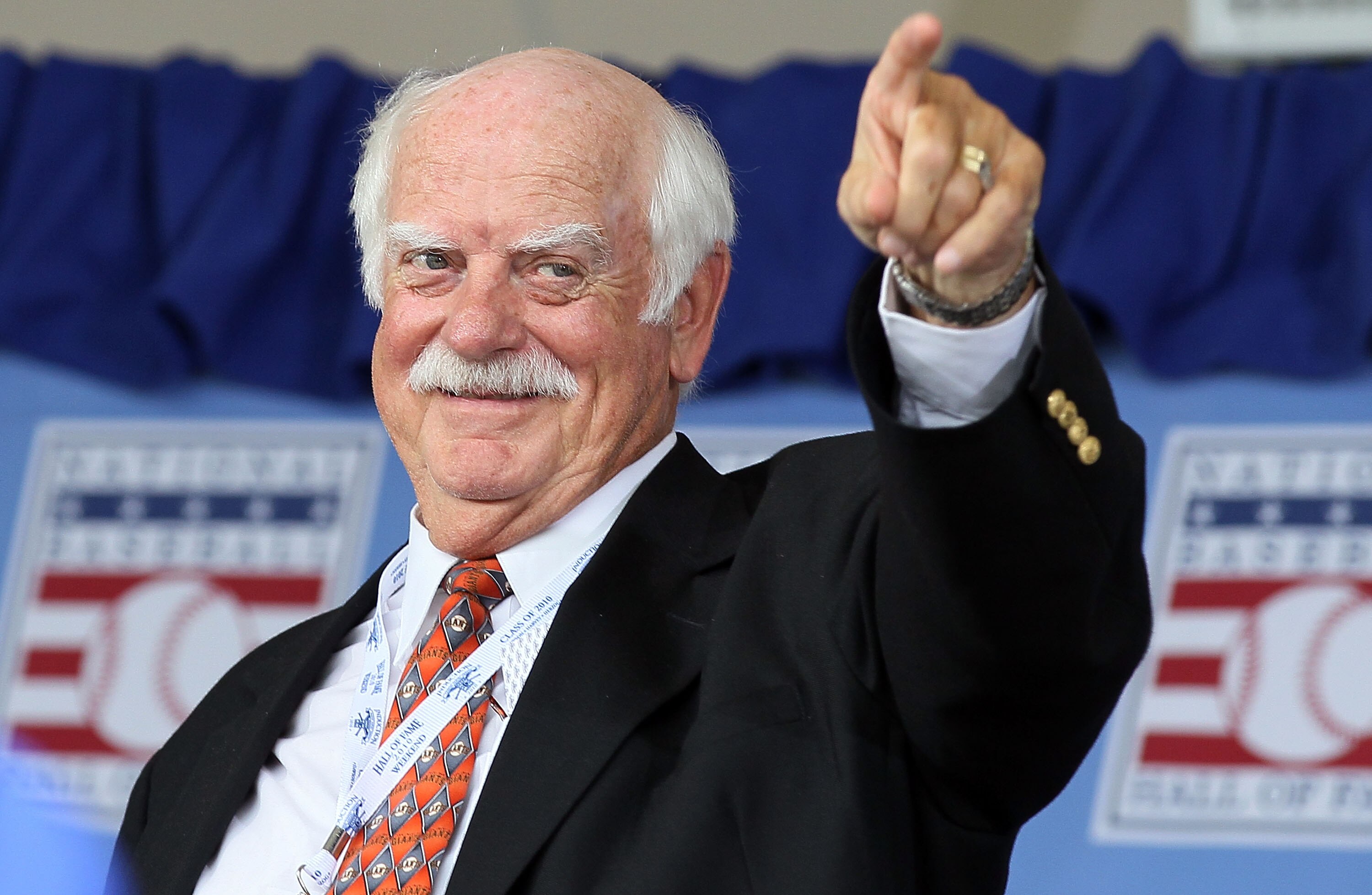 COOPERSTOWN, NY - JULY 25:  Hall of Famer Gaylord Perry attends the Baseball Hall of Fame induction ceremony at Clark Sports Center on July 25, 20010 in Cooperstown, New York.  (Photo by Jim McIsaac/Getty Images)