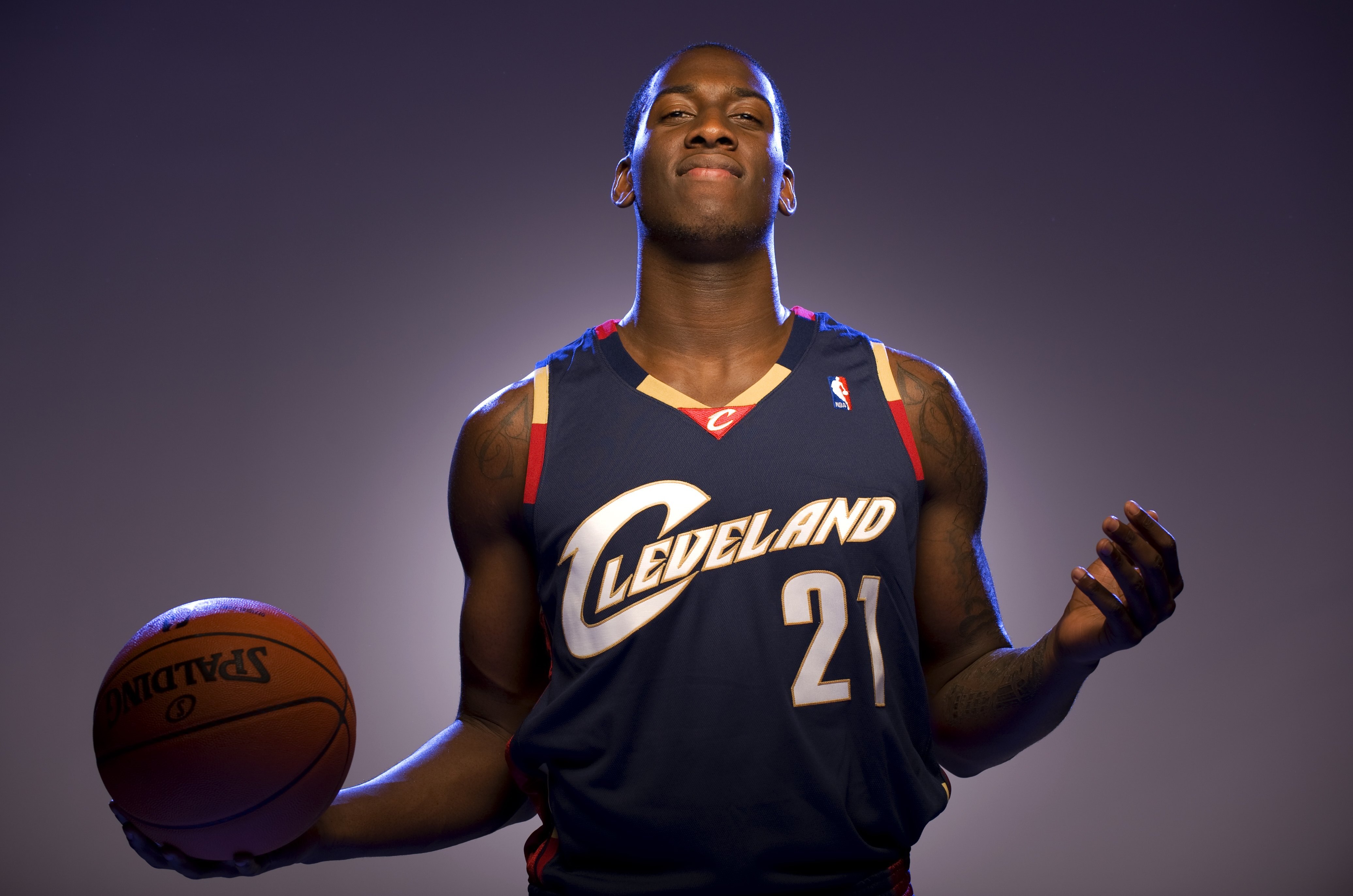 TARRYTOWN, NY - JULY 29:  J. J. Hickson of the Cleveland Cavaliers poses for a portrait during the 2008 NBA Rookie Photo Shoot on July 29, 2008 at the MSG Training Facility in Tarrytown, New York.  NOTE TO USER: User expressly acknowledges and agrees that