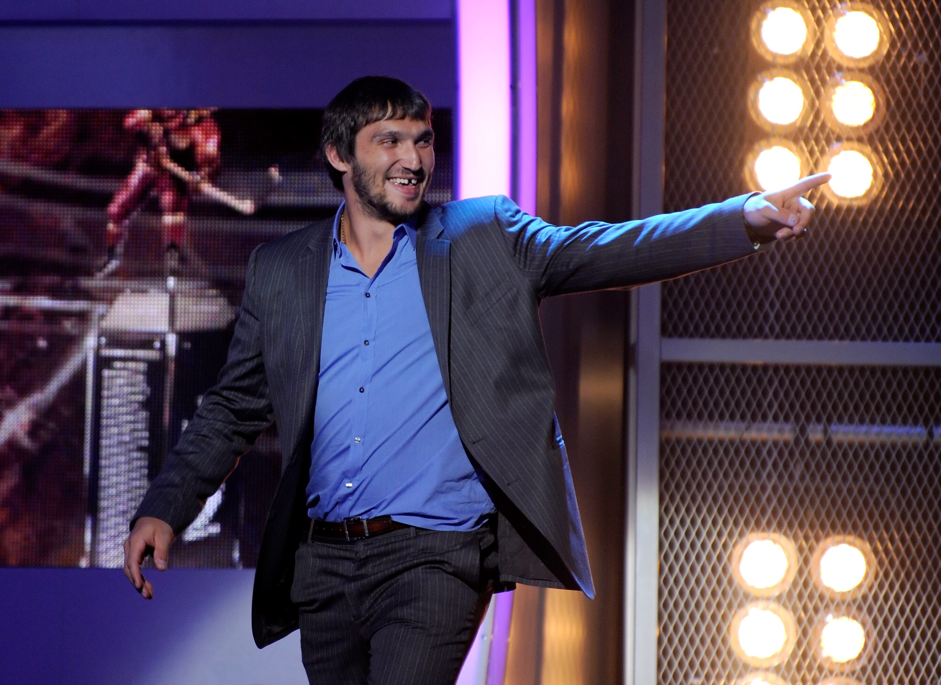 LAS VEGAS - JUNE 23: Alex Ovechkin of the Washington Capitals accepts the Ted Lindsay Award during the 2010 NHL Awards at The Pearl concert theater at the Palms Casino Resort June 23, 2010 in Las Vegas, Nevada. (Photo by Ethan Miller/Getty Images for NH LAS VEGAS - JUNE 23: Alex Ovechkin of the Washington Capitals accepts the Ted Lindsay Award during the 2010 NHL Awards at The Pearl concert theater at the Palms Casino Resort June 23, 2010 in Las Vegas, Nevada. (Photo by Ethan Miller/Getty Images for NH