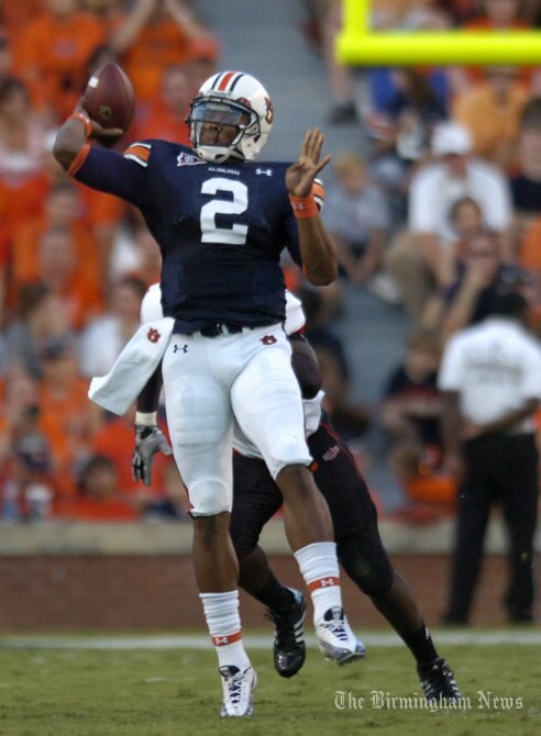 Cam Newton looks to carve up Clemson.