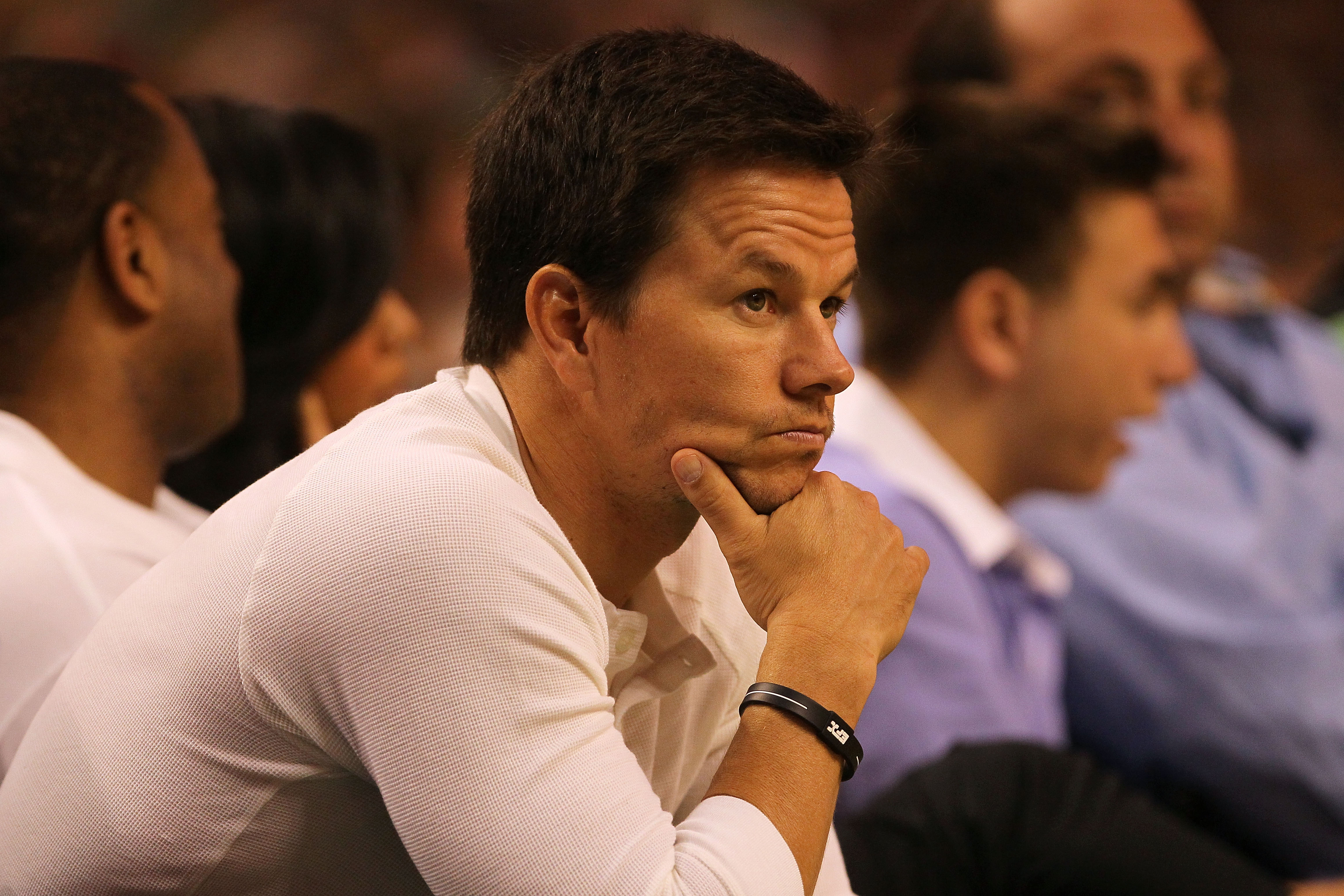 BOSTON - MAY 22:  Actor Mark Wahlberg attends Game Three of the Eastern Conference Finals between the Boston Celtics and the Orlando Magic at TD Banknorth Garden during the 2010 NBA Playoffs on May 22, 2010 in Boston, Massachusetts.  NOTE TO USER: User ex