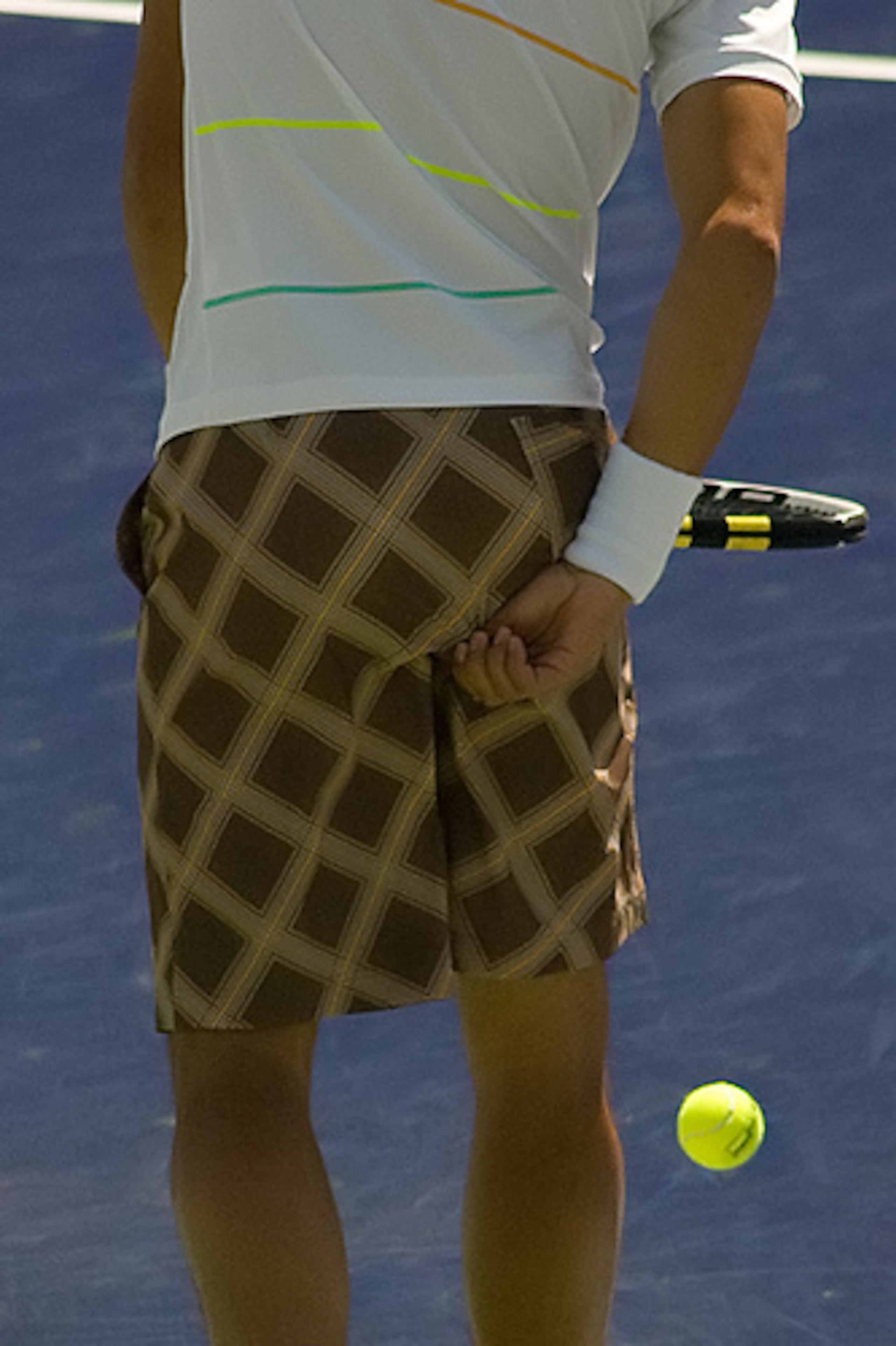 Spain's Rafael Nadal Is Caught In The Act (Picture from Google Images) Spain's Rafael Nadal Is Caught In The Act (Picture from Google Images)