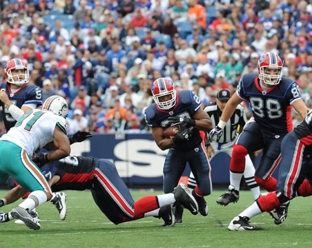 One of the few carries Fred Jackson had vs Miami One of the few carries Fred Jackson had vs Miami