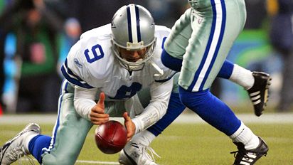 This is why the punter is the holder for Dallas now.