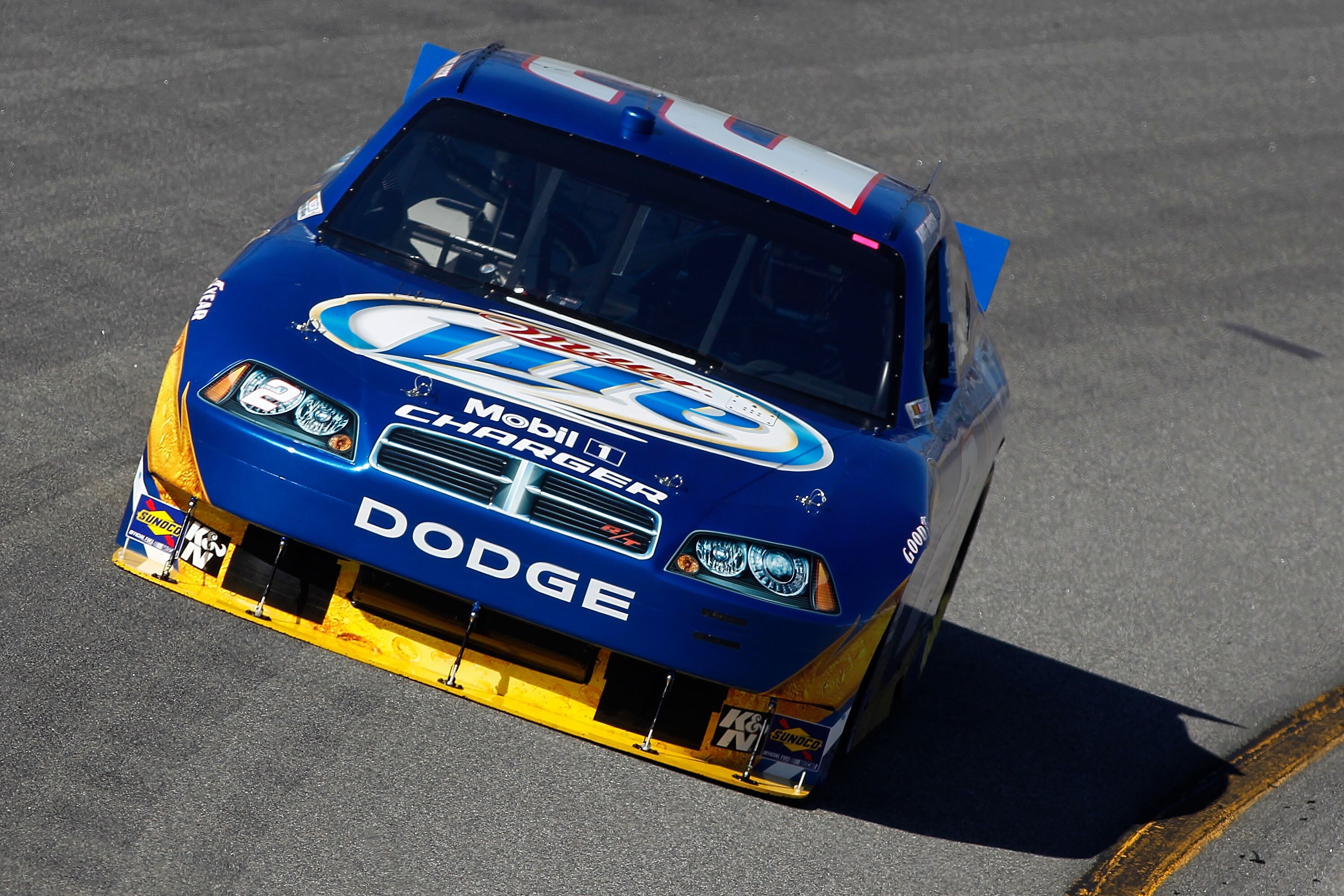 RICHMOND, VA - SEPTEMBER 10:  Kurt Busch drives the #2 Miller Lite Dodge during practice for the NASCAR Sprint Cup Series Air Guard 400 at Richmond International Raceway on September 10, 2010 in Richmond, Virginia.  (Photo by Todd Warshaw/Getty Images)
