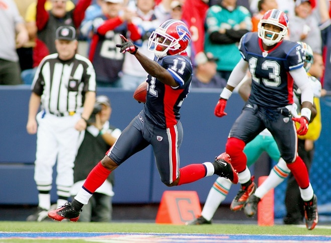 Roscoe Parrish 4th quarter TD brings the Bills back to 13-10 deficit Roscoe Parrish 4th quarter TD brings the Bills back to 13-10 deficit