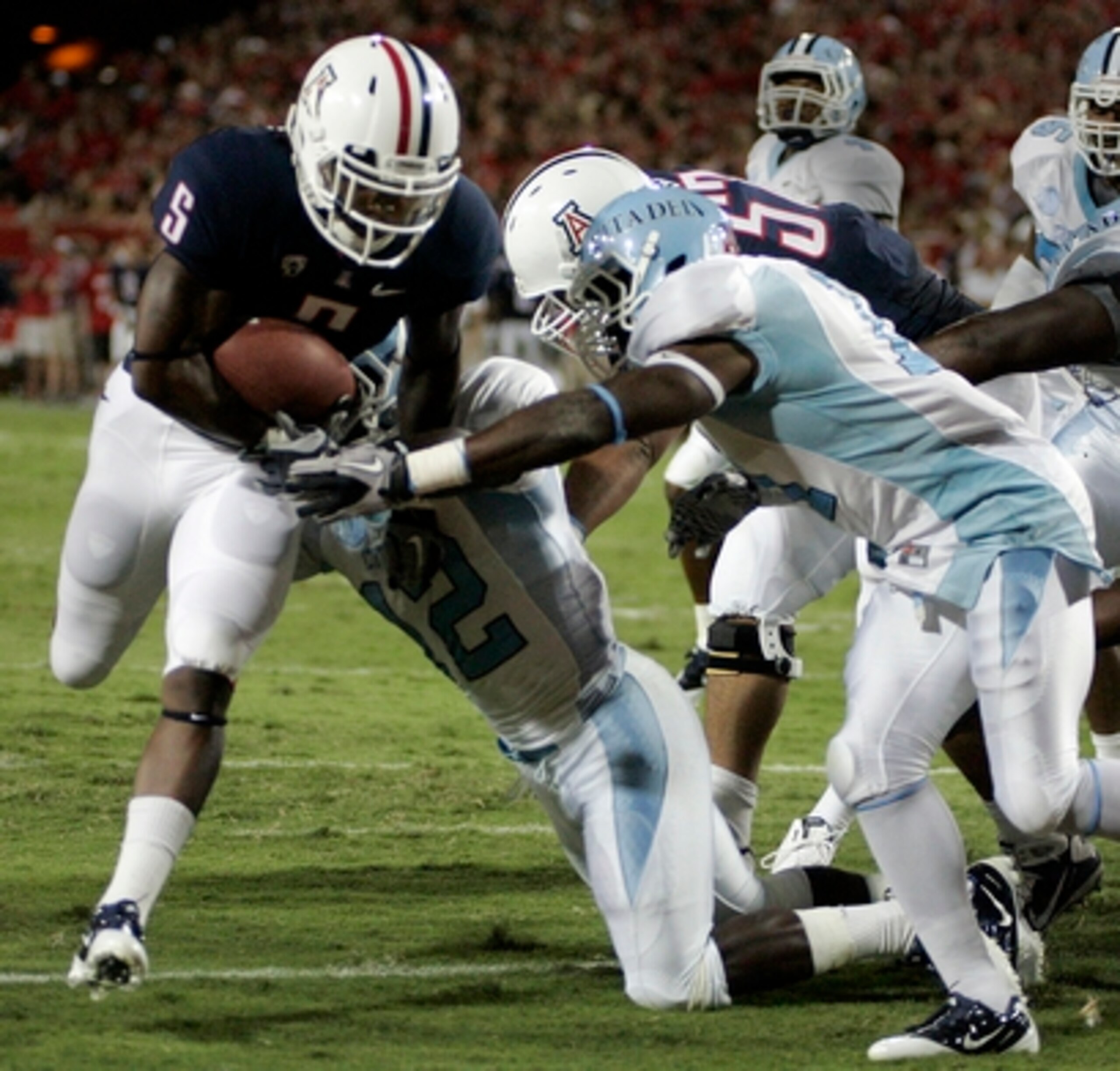 Nic Grisgby and the Arizona Wildcats put on a show against the Citadel.