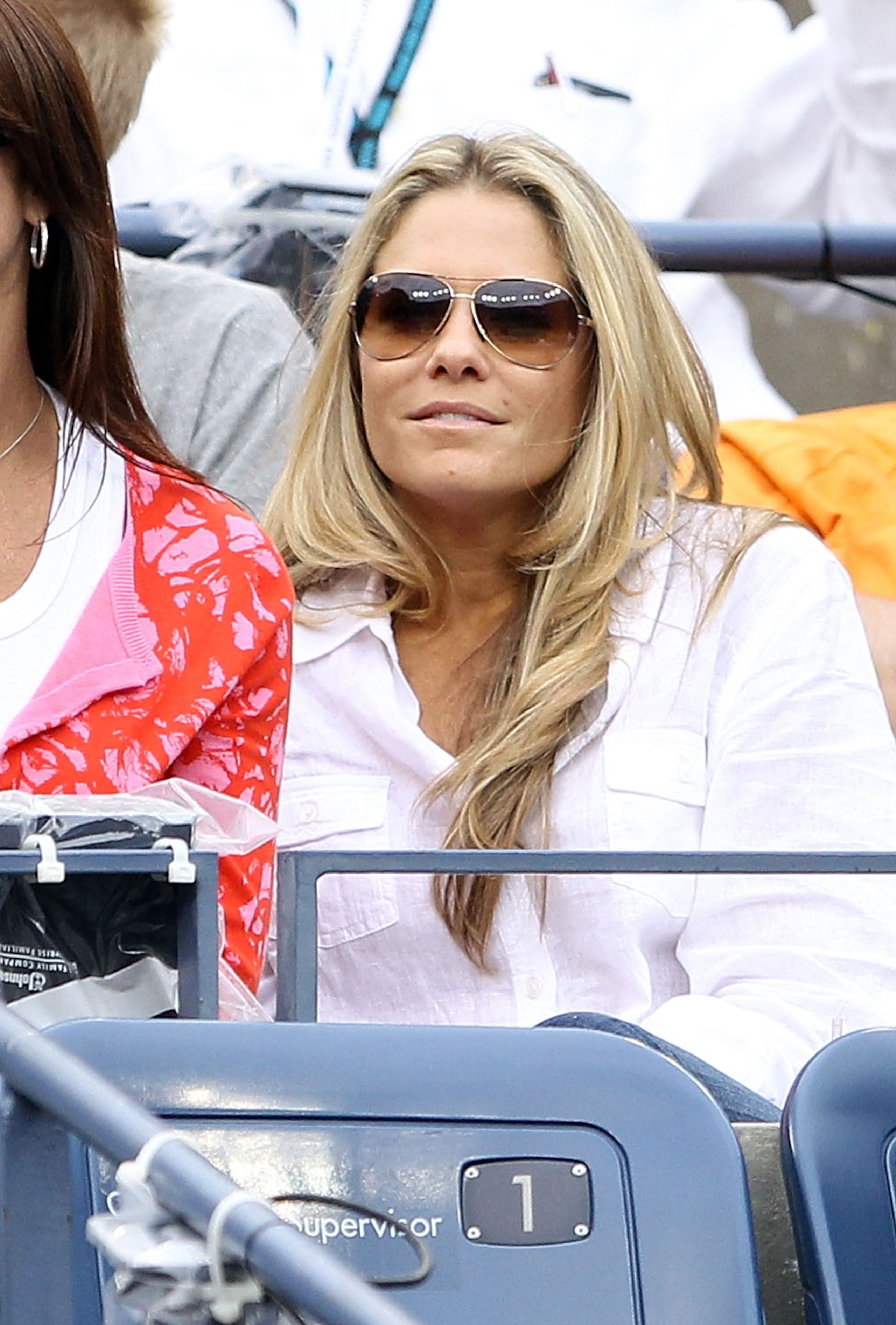 NEW YORK - SEPTEMBER 10: Actress Mary McCormack attends day twelve of the 2010 U.S. Open at the USTA Billie Jean King National Tennis Center on September 10, 2010 in the Flushing neighborhood of the Queens borough of New York City. (Photo by Matthew Sto NEW YORK - SEPTEMBER 10: Actress Mary McCormack attends day twelve of the 2010 U.S. Open at the USTA Billie Jean King National Tennis Center on September 10, 2010 in the Flushing neighborhood of the Queens borough of New York City. (Photo by Matthew Sto