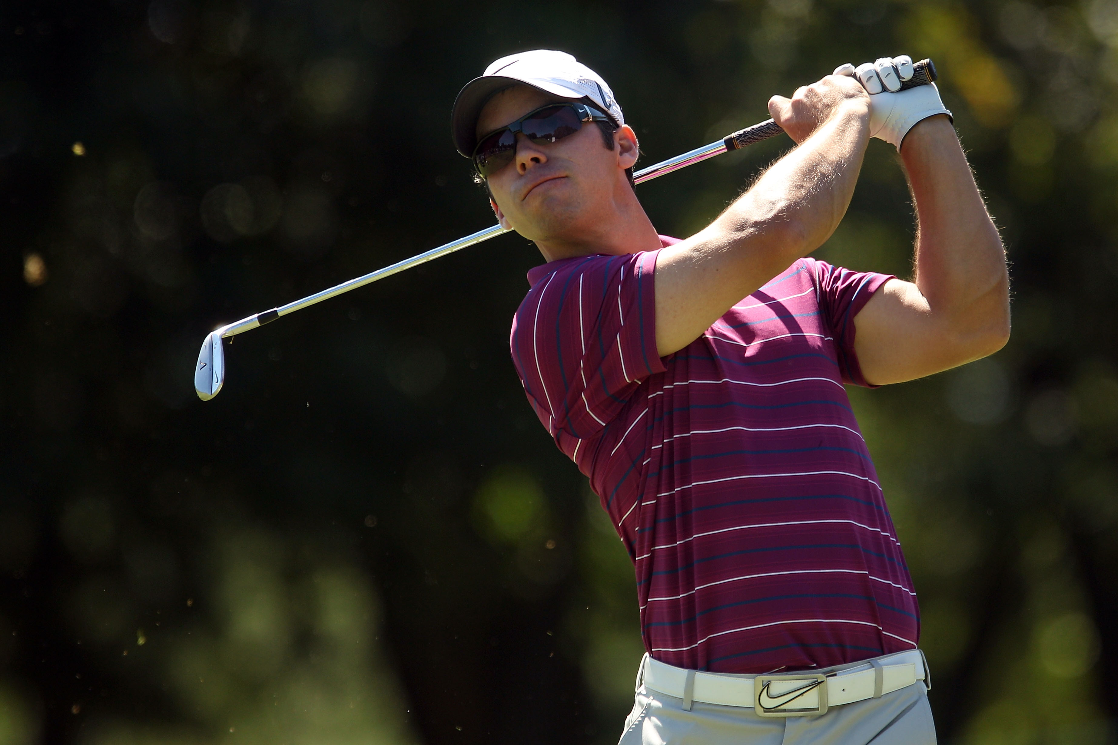 LEMONT, IL - SEPTEMBER 12:  Paul Casey of England tees off from the second hole during the final round of the BMW Championship at Cog Hill Golf & Country Club on September 12, 2010 in Lemont, Illinois.  (Photo by Scott Halleran/Getty Images)