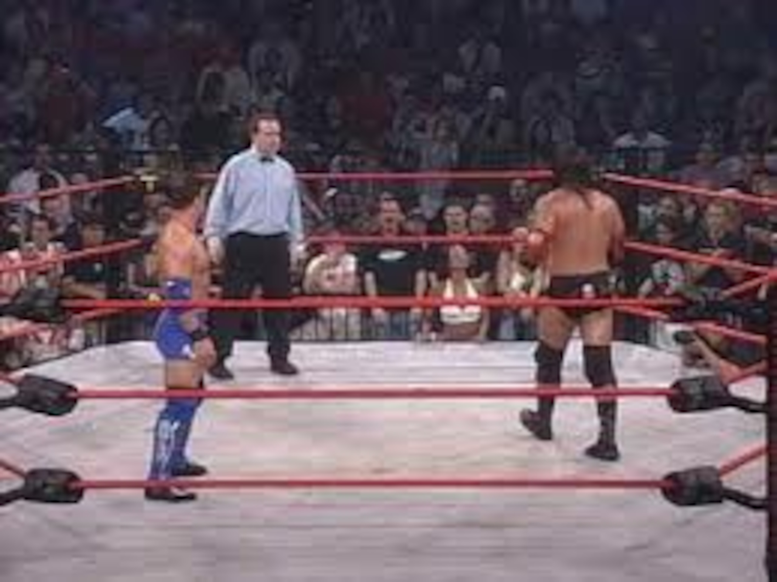 The match that tore the roof off the venue..