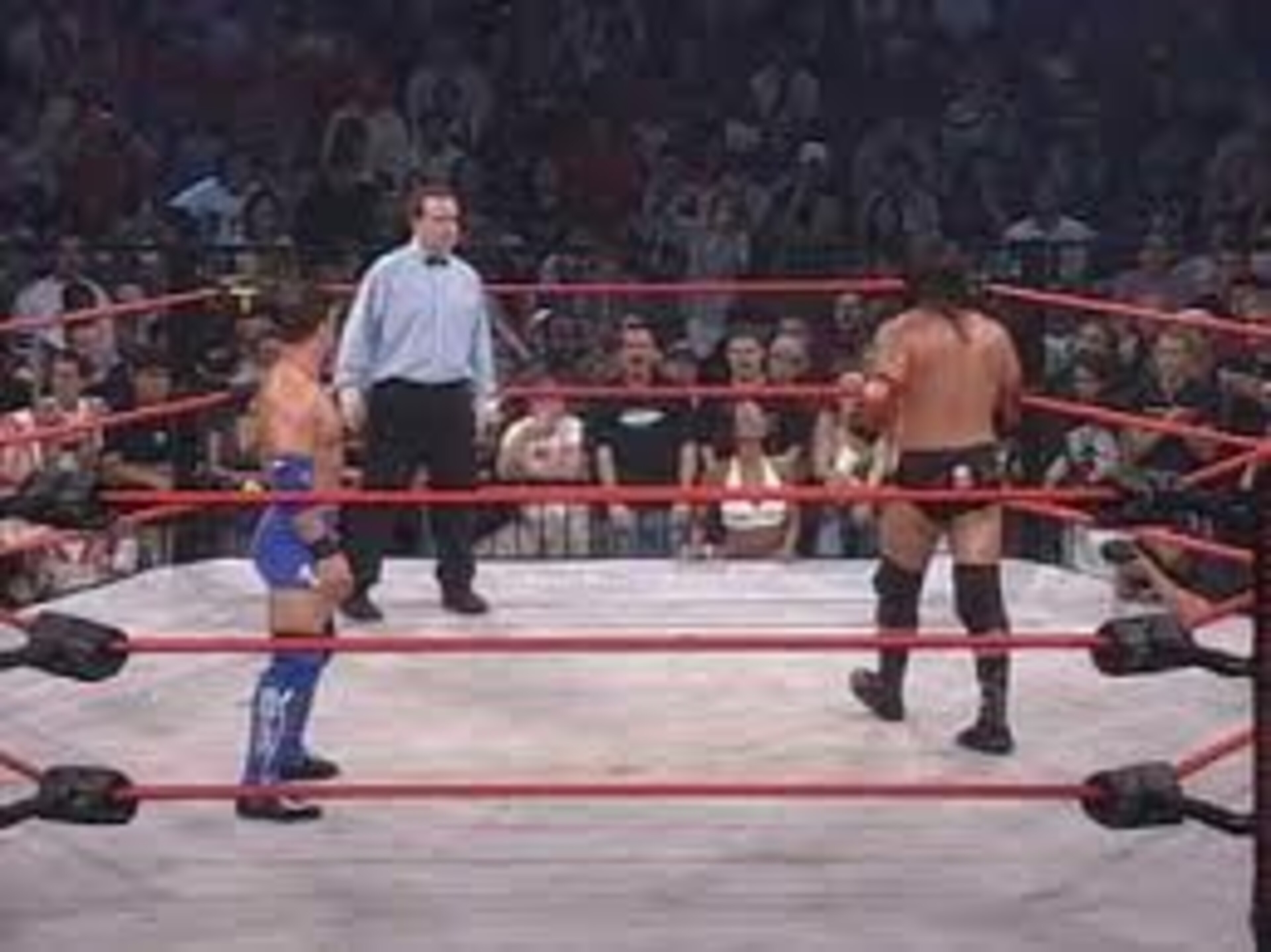 The match that tore the roof off the venue..