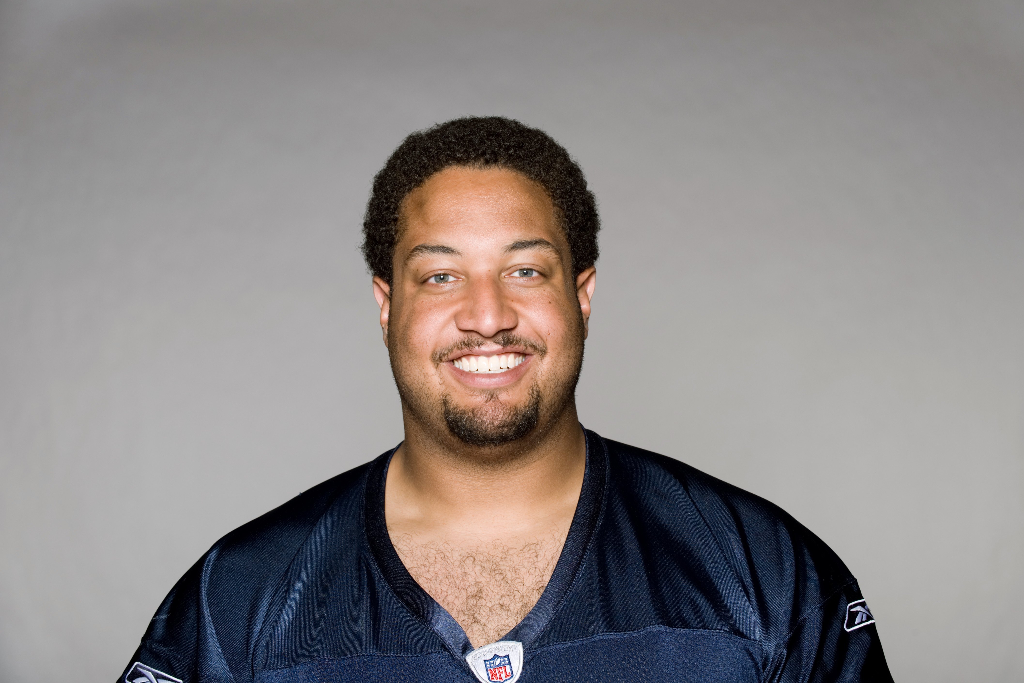ORCHARD PARK, NY - 2009:  Langston Walker of the Buffalo Bills poses for his 2009 NFL headshot at photo day in Orchard Park, New York. (Photo by NFL Photos)