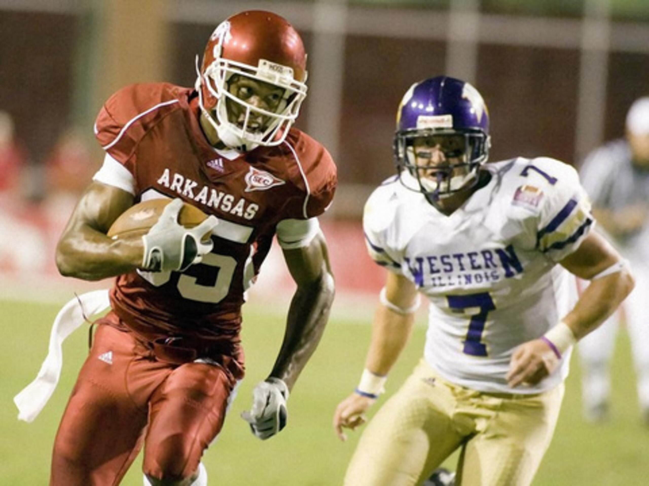 Arkansas WR Greg Childs