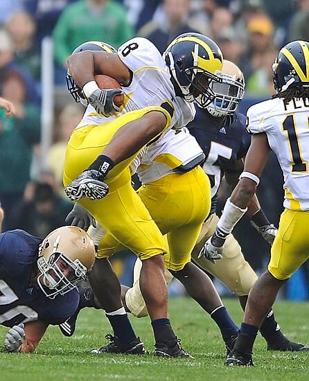 Jonas Mouton Returns His Interception Against ND